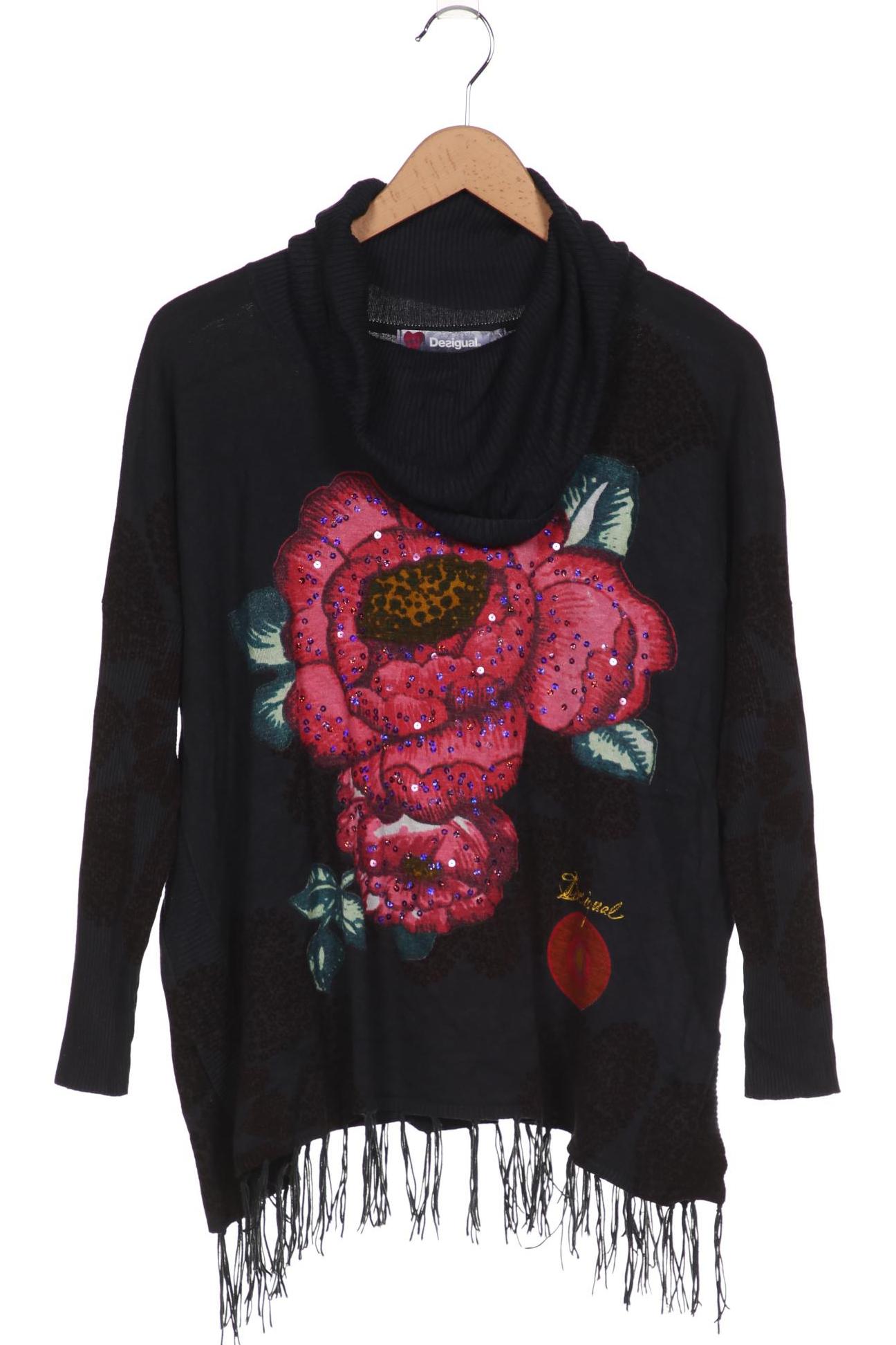 

Desigual Damen Pullover, marineblau, Gr. 38