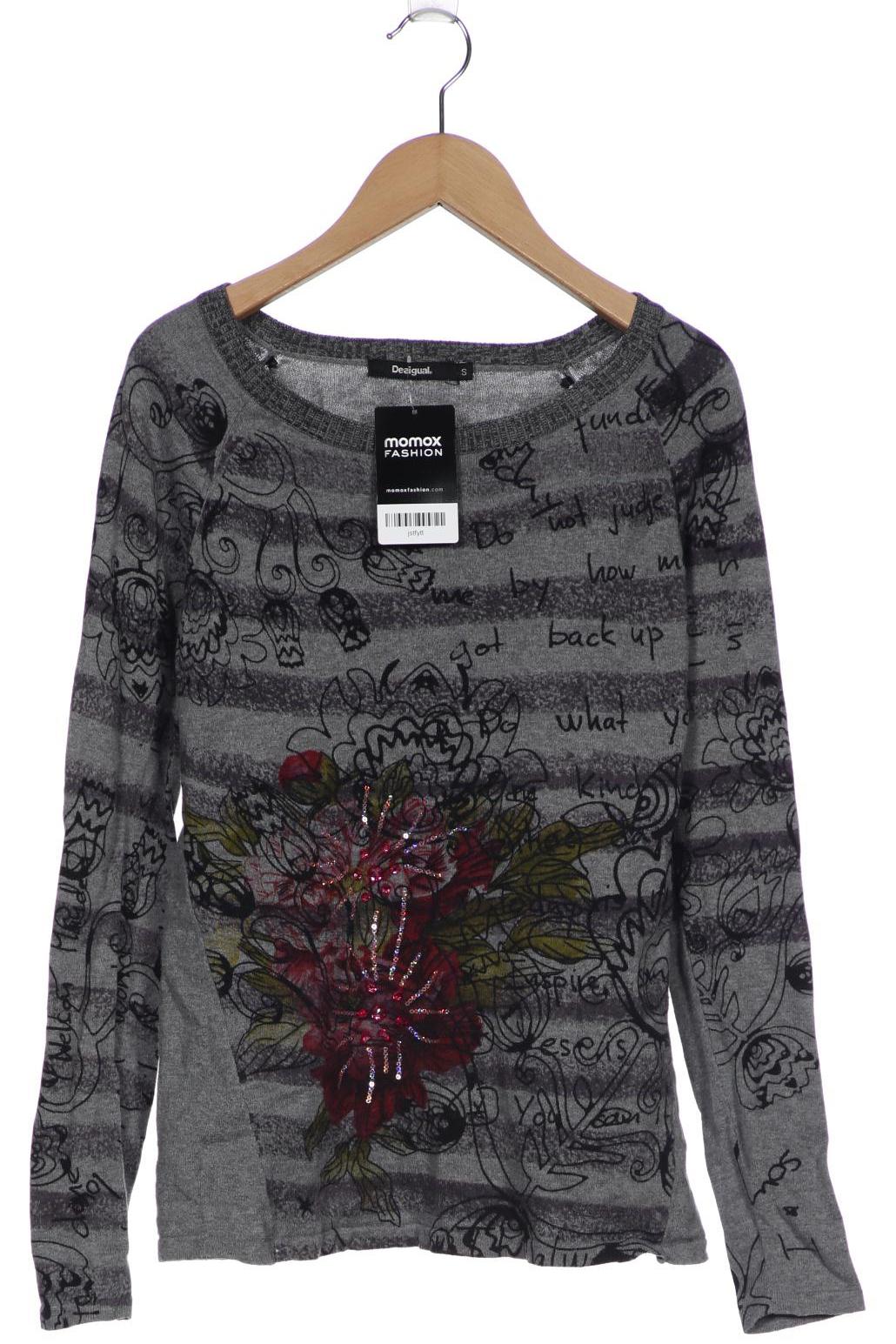 

Desigual Damen Pullover, grau, Gr. 36