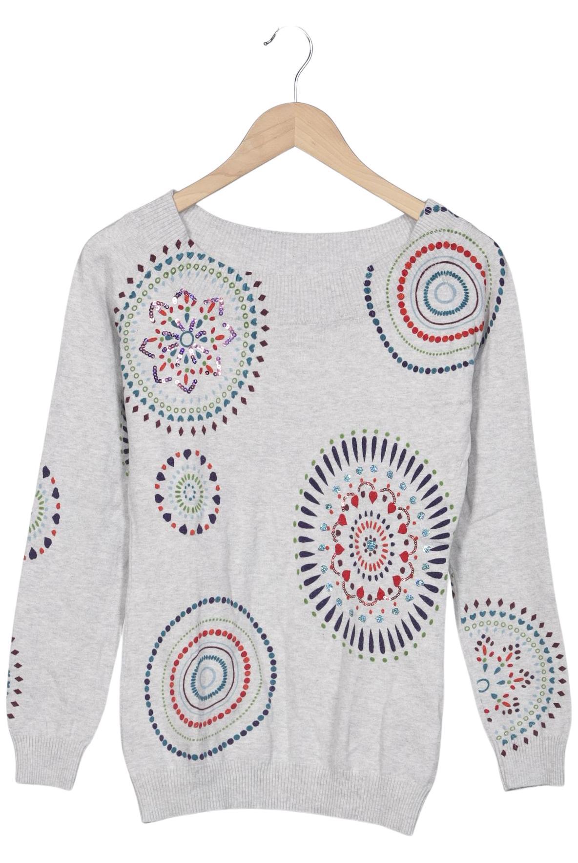 

Desigual Damen Pullover, grau, Gr. 36