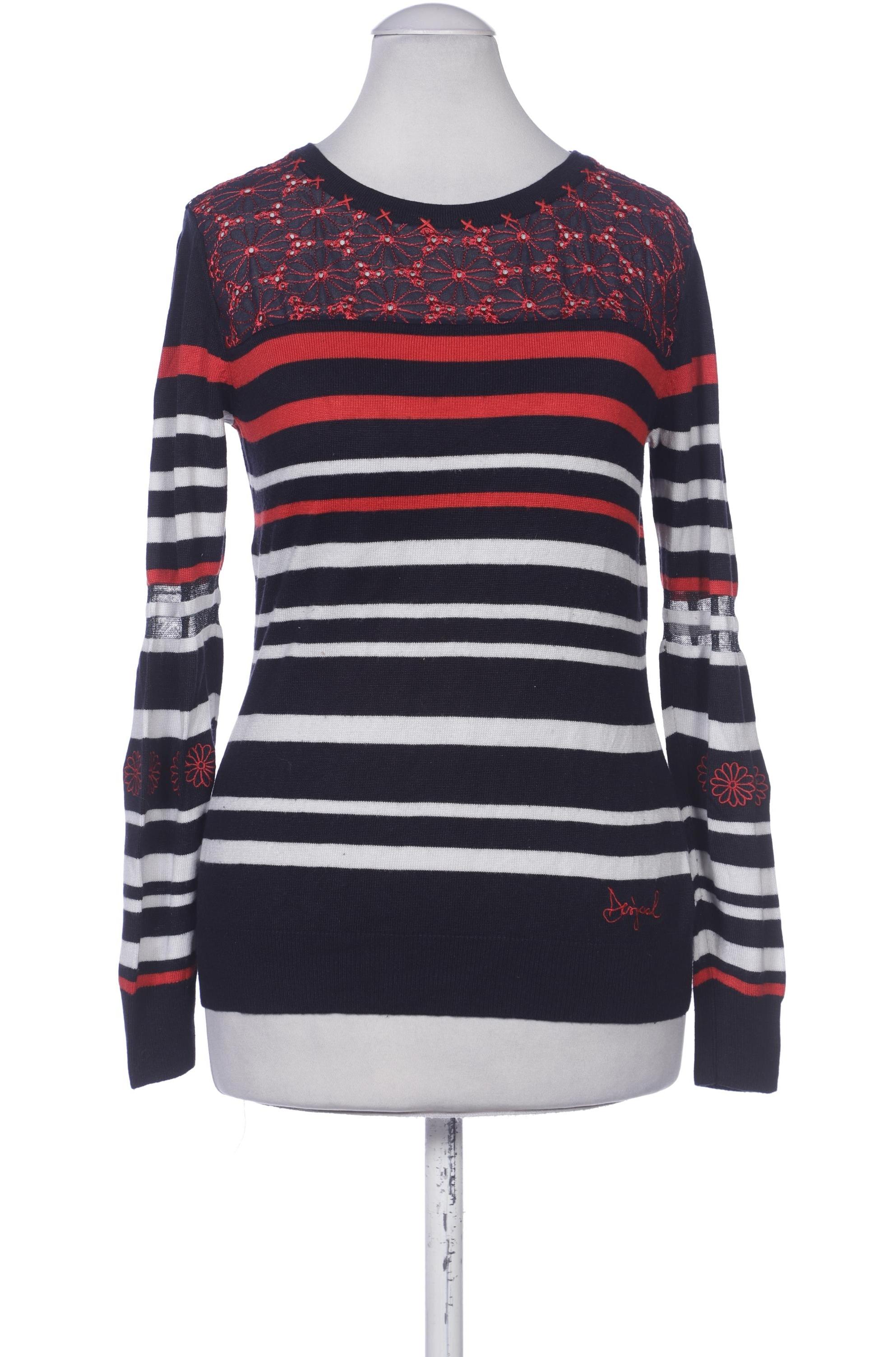 

Desigual Damen Pullover, marineblau, Gr. 36