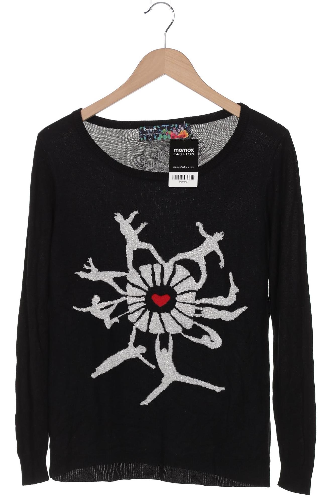 

Desigual Damen Pullover, schwarz, Gr. 42