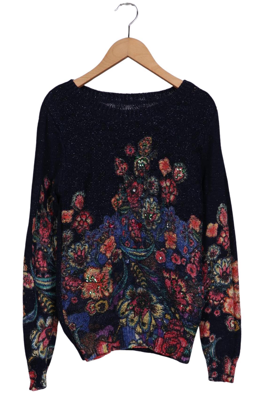 

Desigual Damen Pullover, marineblau, Gr. 38