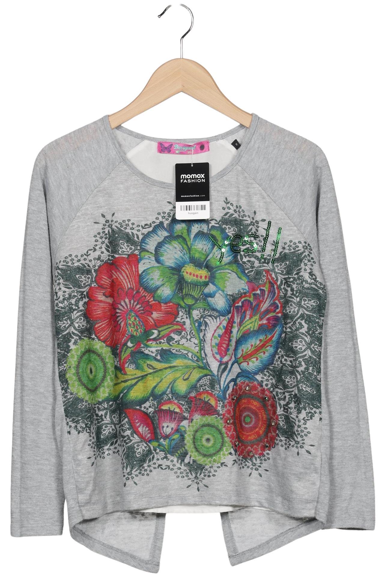 

Desigual Damen Pullover, grau, Gr. 36