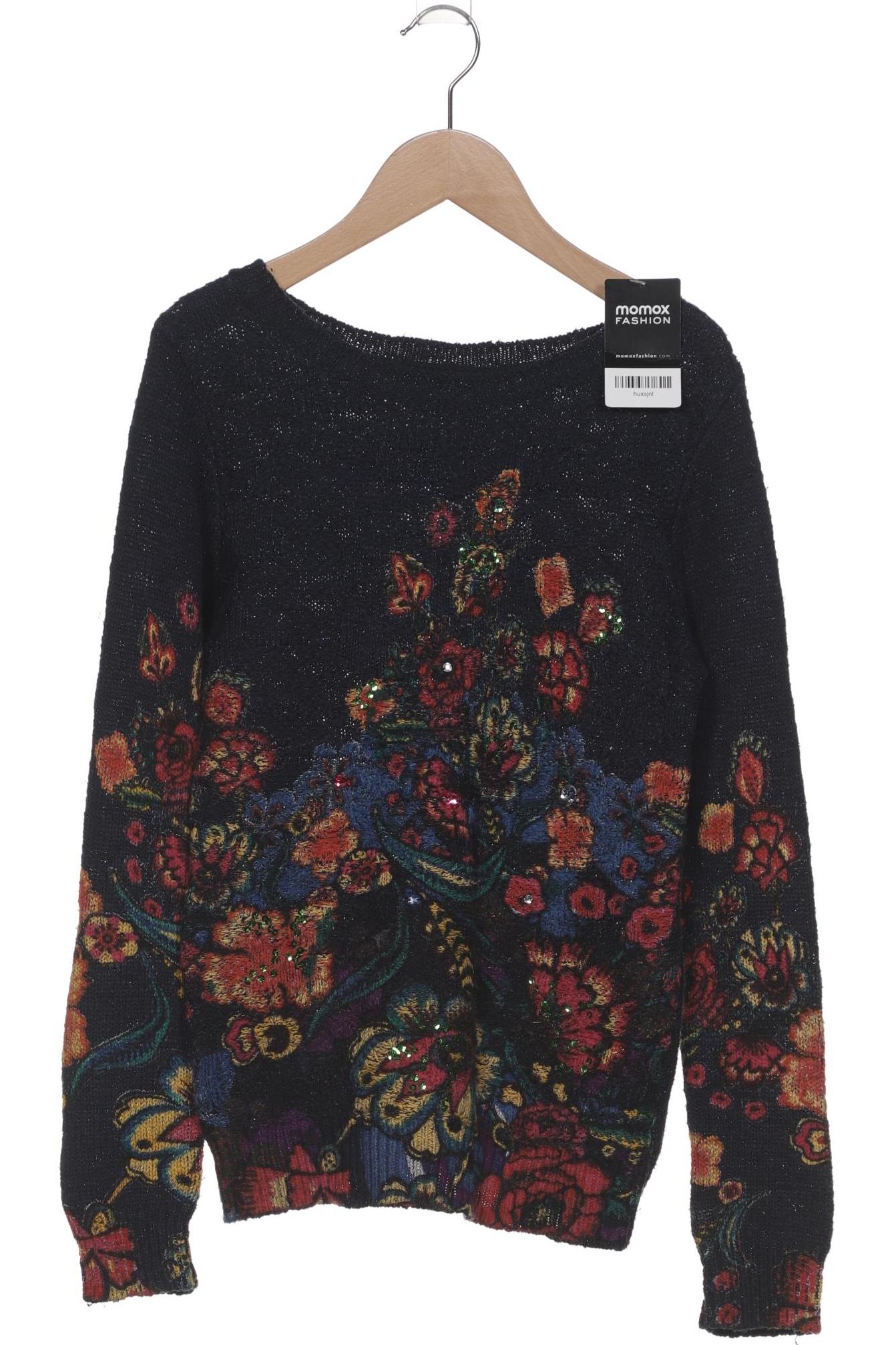

Desigual Damen Pullover, marineblau, Gr. 34
