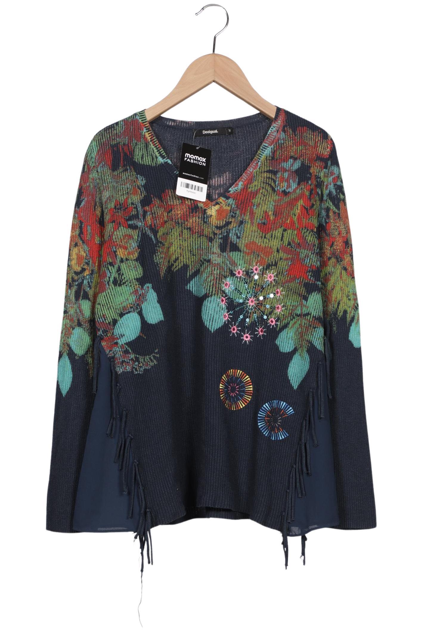 

Desigual Damen Pullover, marineblau, Gr. 38