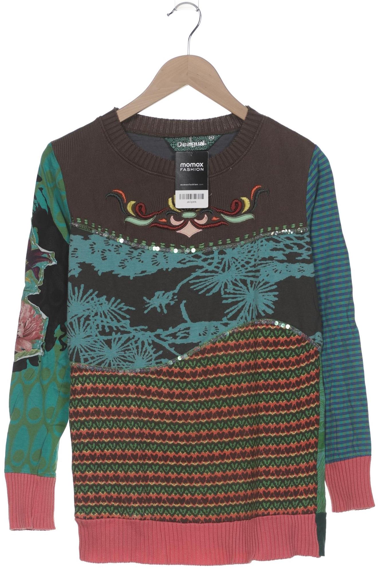 

Desigual Damen Pullover, grün, Gr. 44