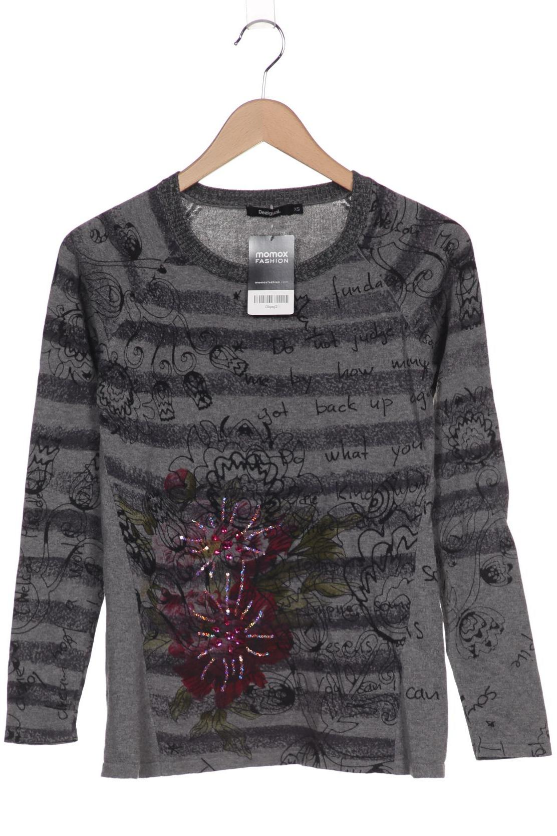 

Desigual Damen Pullover, grau