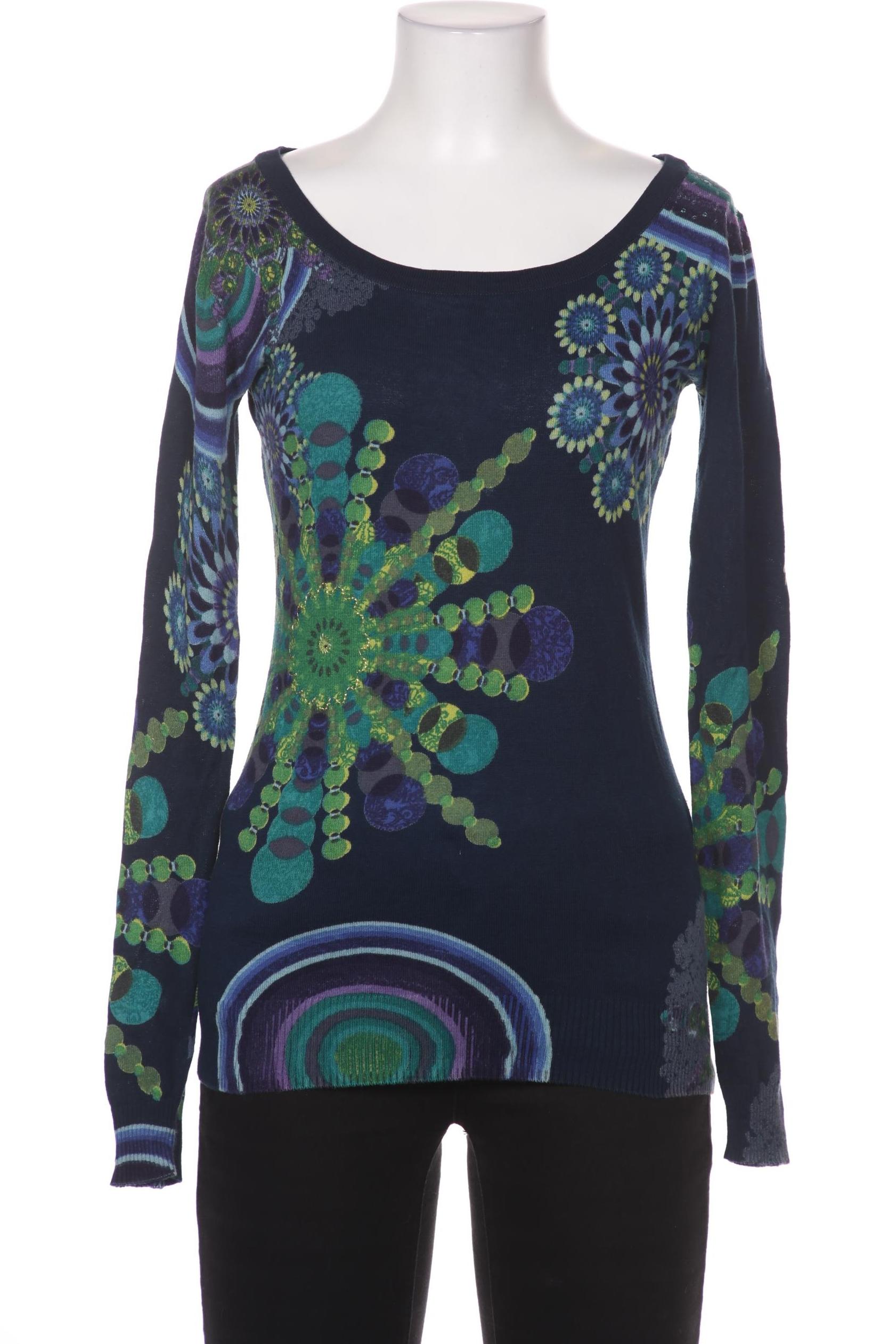 

Desigual Damen Pullover, marineblau, Gr. 36