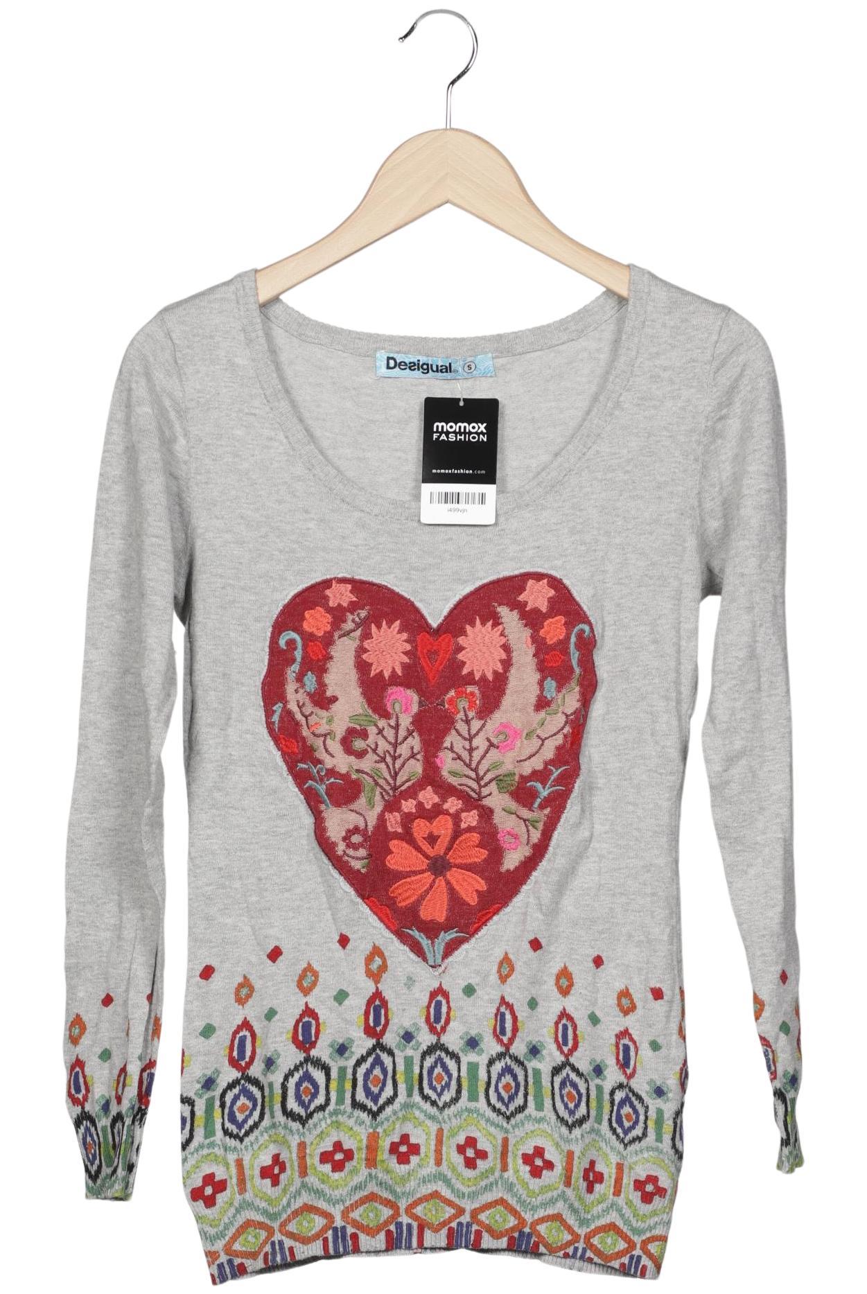 

Desigual Damen Pullover, grau, Gr. 36