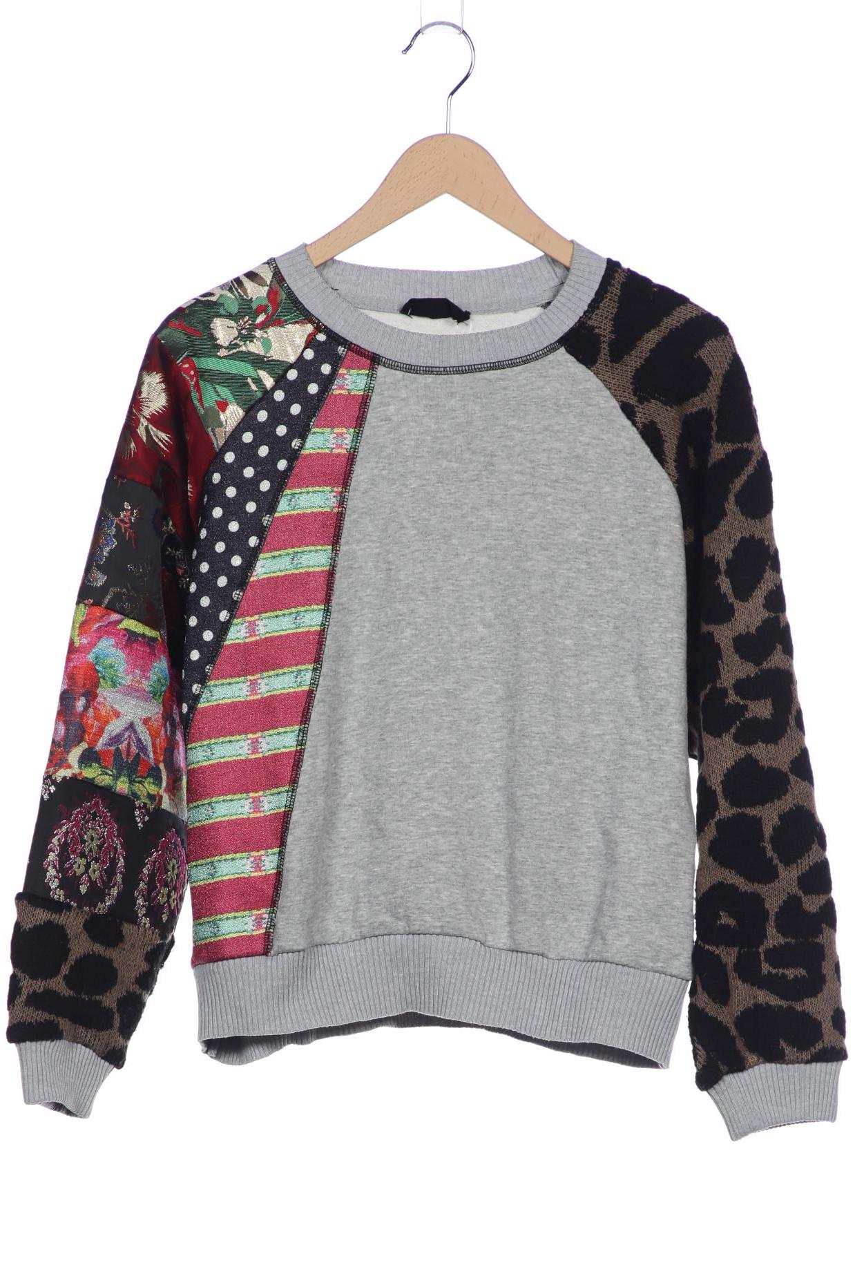 

Desigual Damen Pullover, grau, Gr. 42