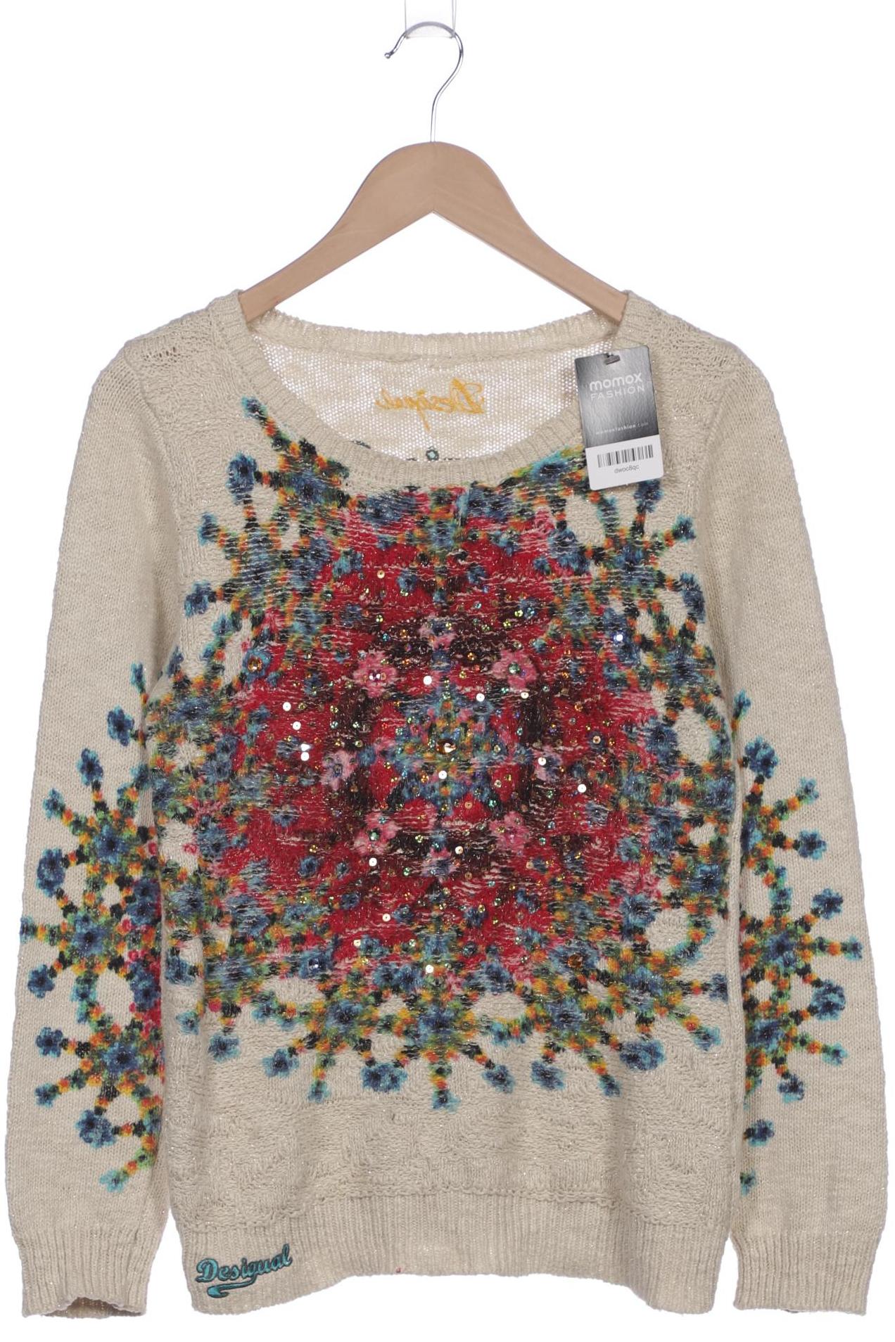 

Desigual Damen Pullover, cremeweiß, Gr. 42