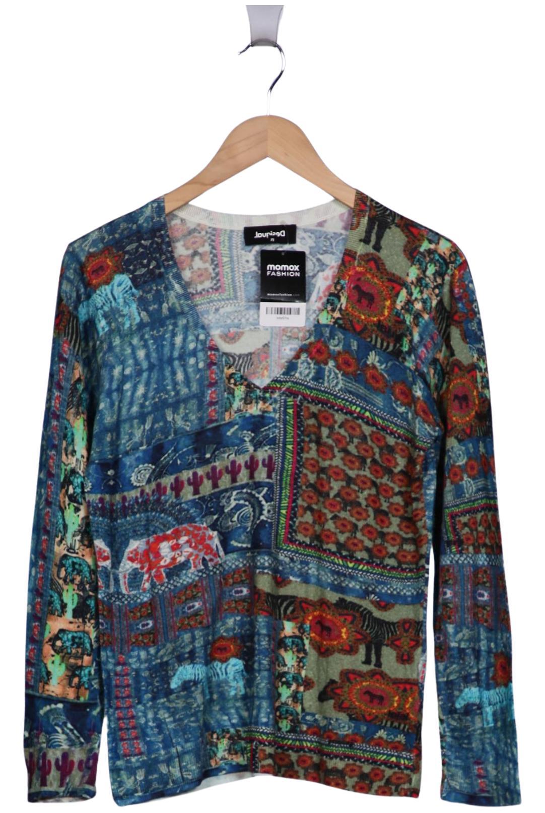 

Desigual Damen Pullover, blau, Gr. 38