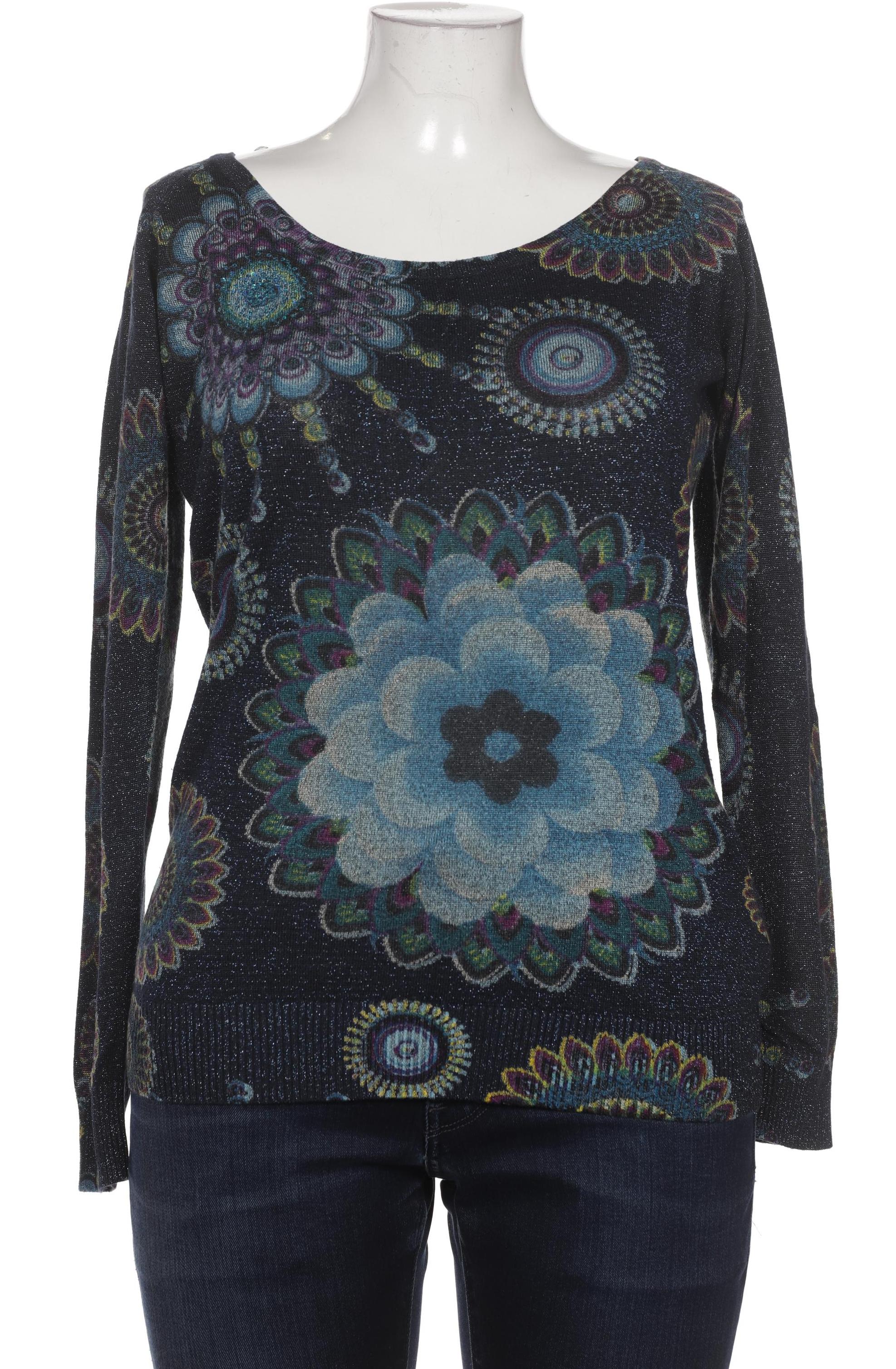 

Desigual Damen Pullover, marineblau, Gr. 42