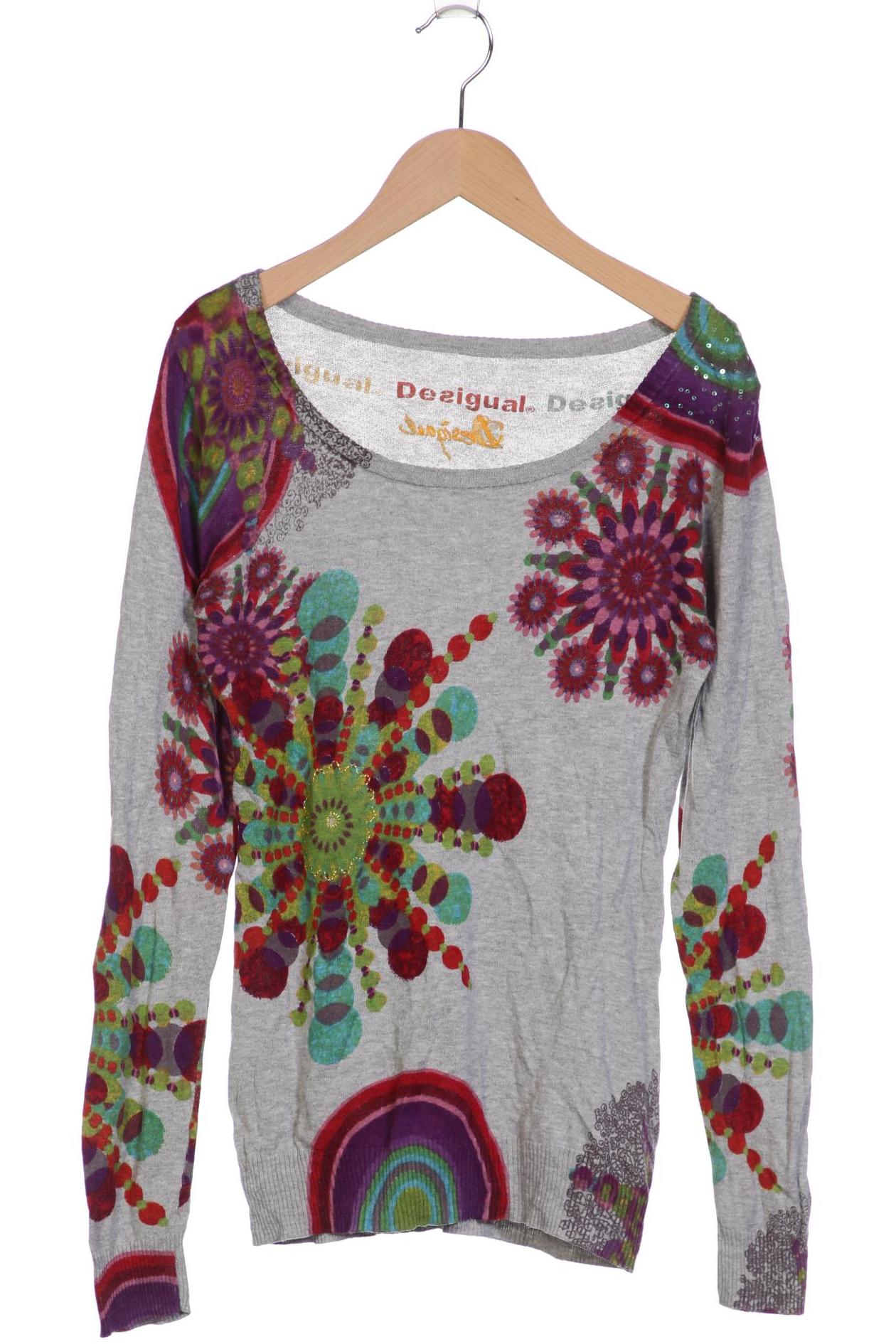 

Desigual Damen Pullover, grau, Gr. 36