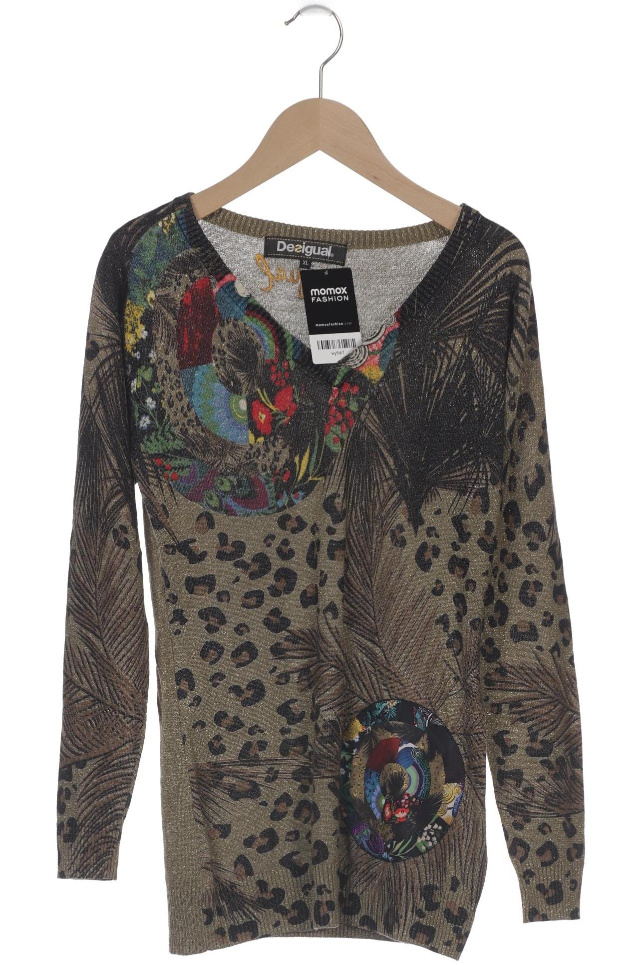 

Desigual Damen Pullover, grün, Gr. 44