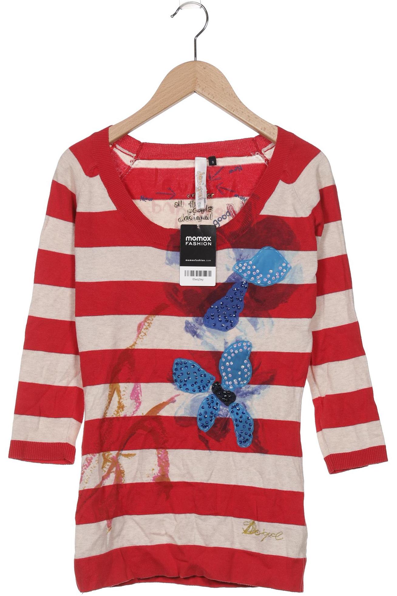 

Desigual Damen Pullover, rot, Gr. 36