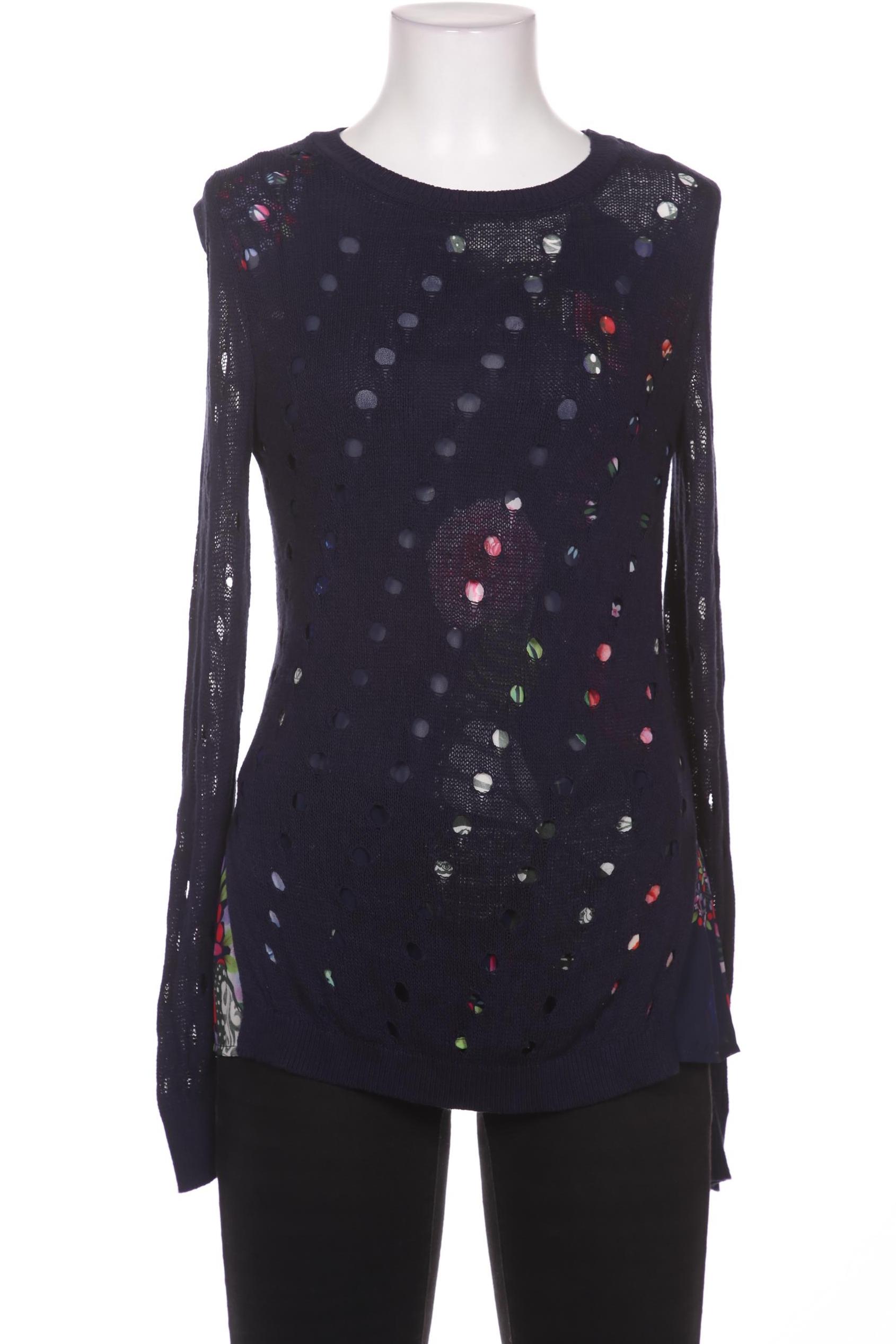 

Desigual Damen Pullover, marineblau, Gr. 36
