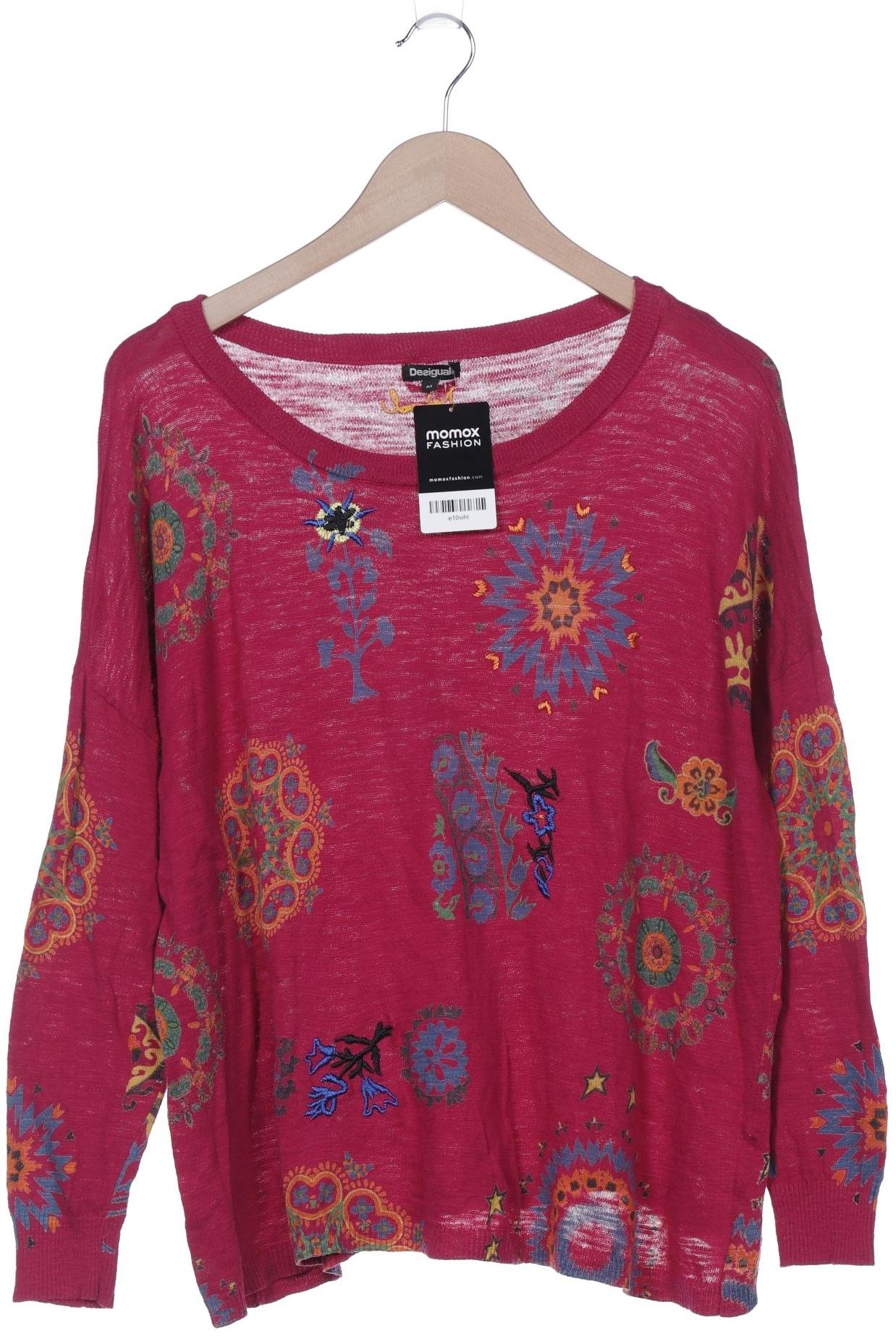 

Desigual Damen Pullover, pink, Gr. 38