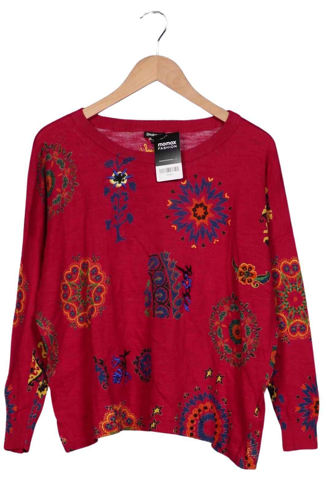 

Desigual Damen Pullover, pink, Gr. 38