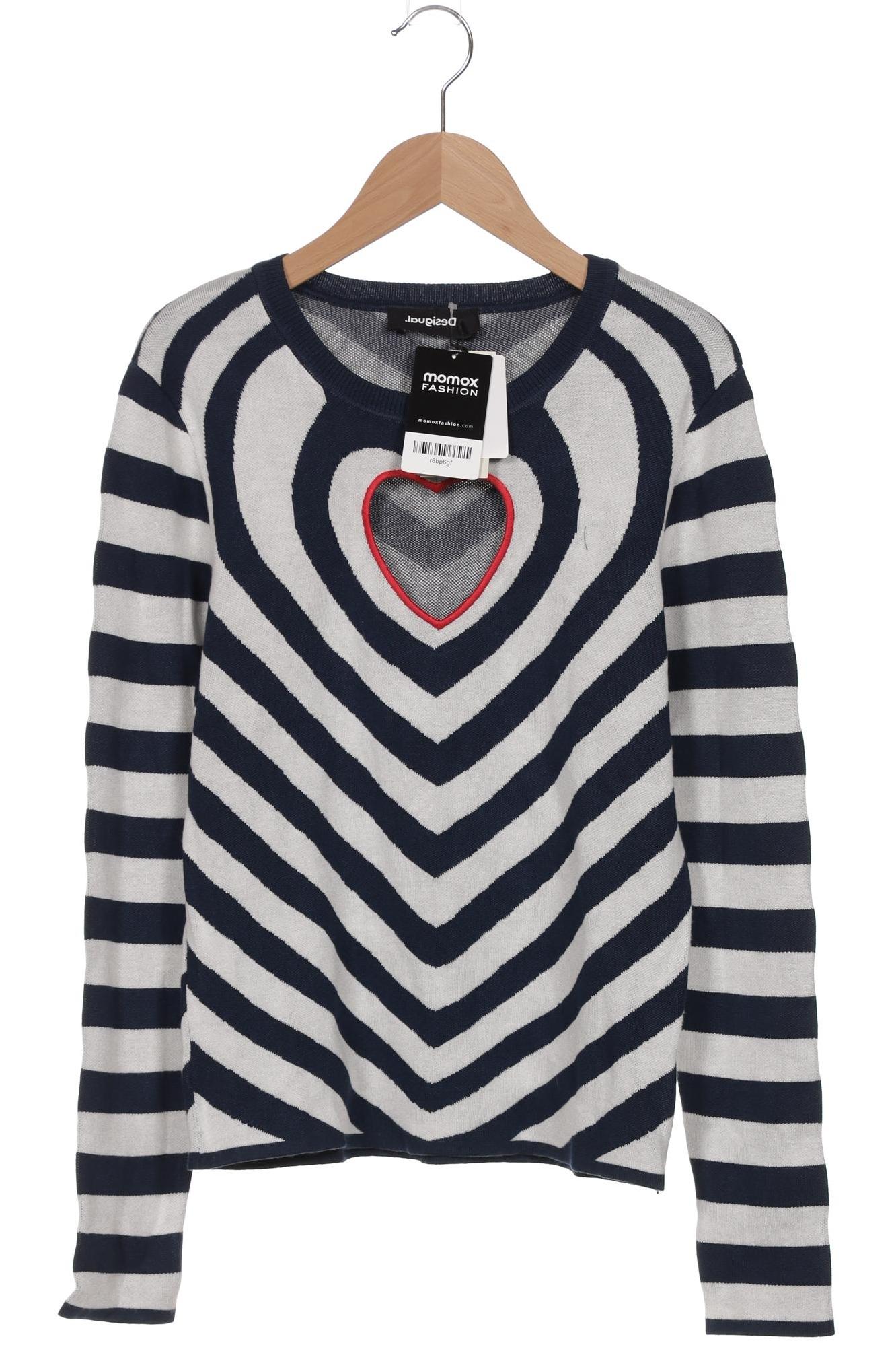 

Desigual Damen Pullover, marineblau, Gr. 44