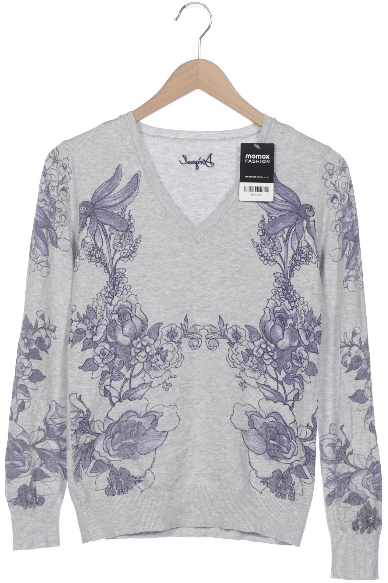 

Desigual Damen Pullover, grau, Gr. 38