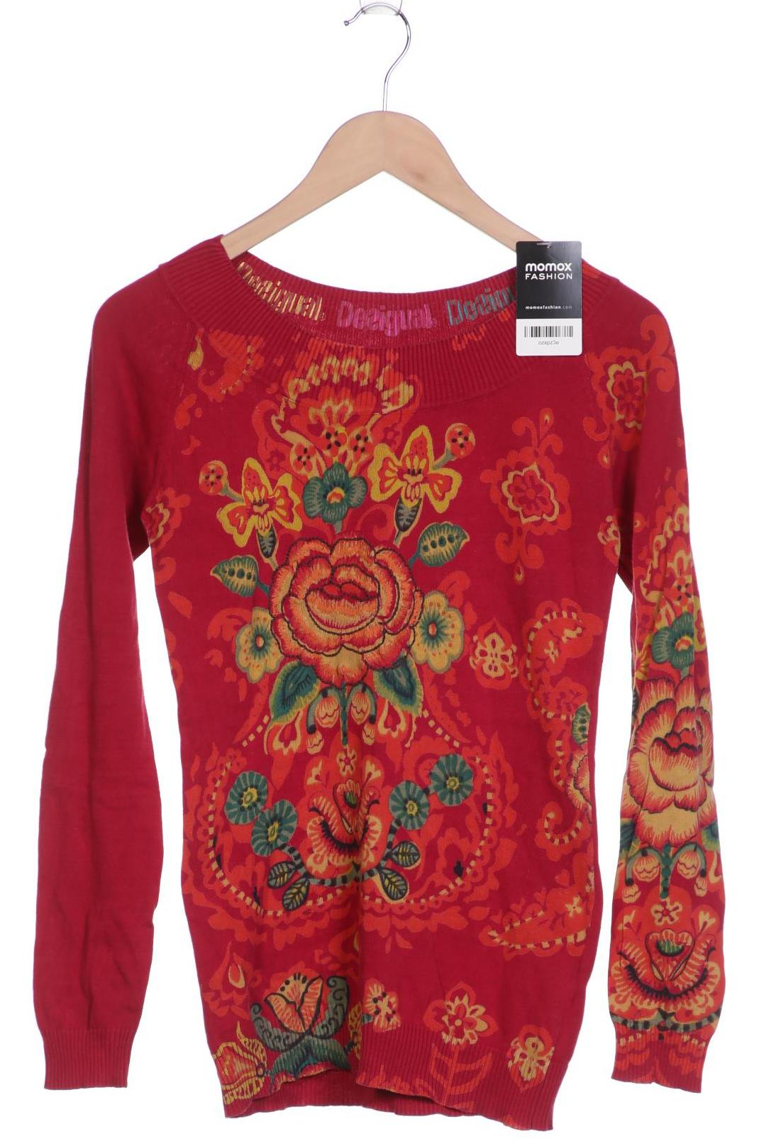 

Desigual Damen Pullover, rot, Gr. 38