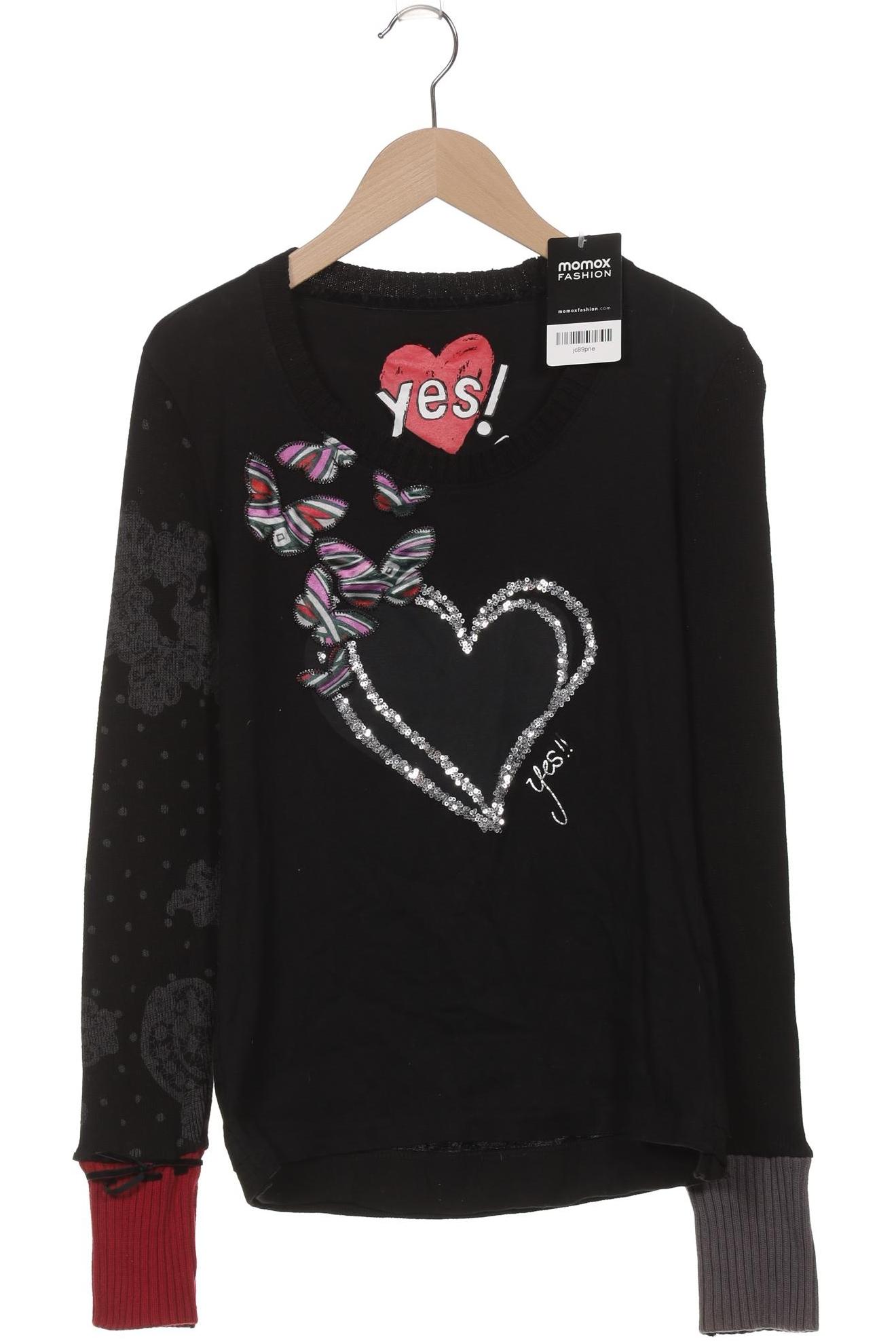 

Desigual Damen Pullover, schwarz, Gr. 36