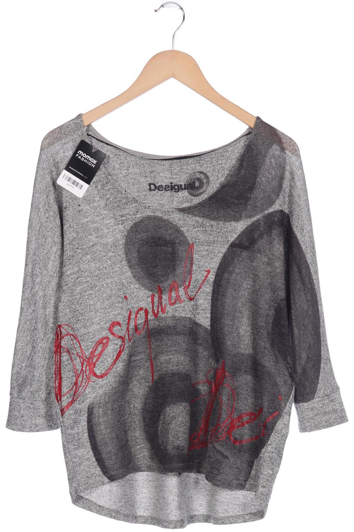 

Desigual Damen Pullover, grau, Gr. 38