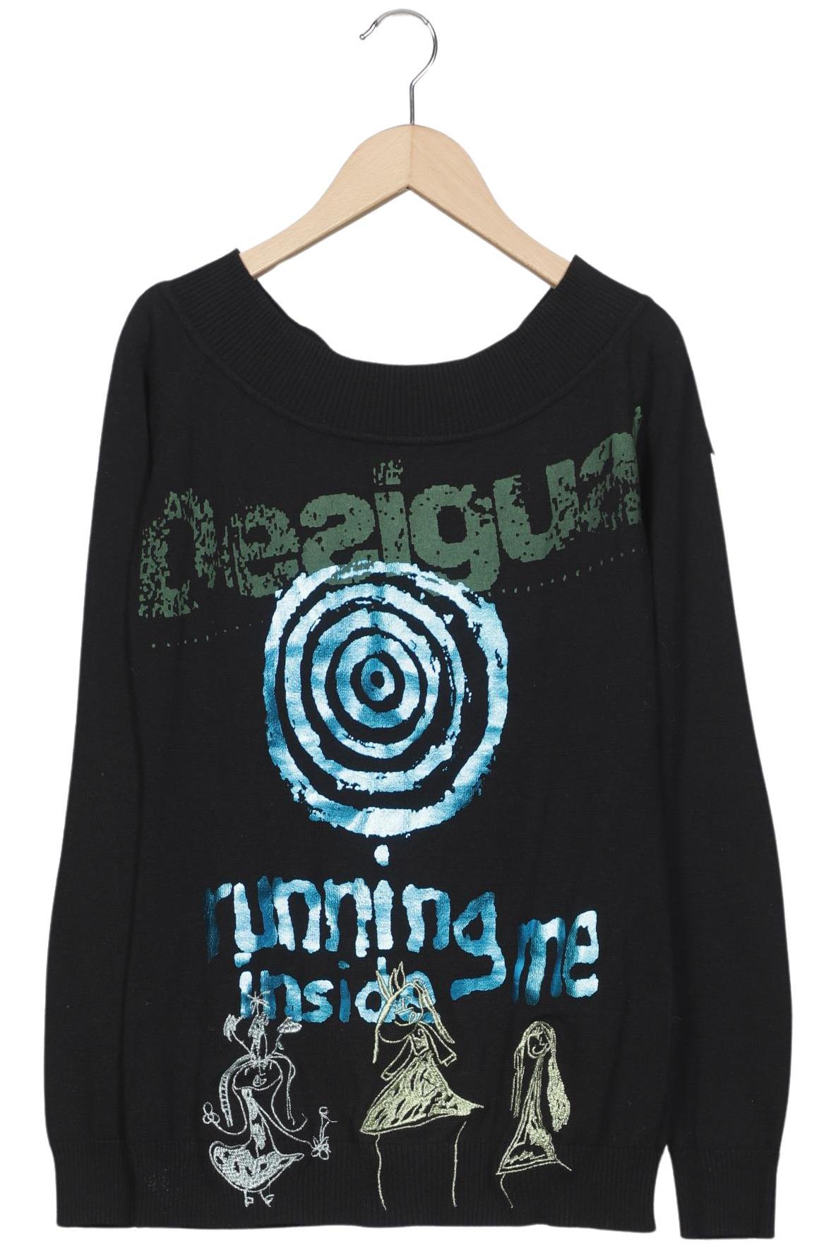 

Desigual Damen Pullover, schwarz, Gr. 42