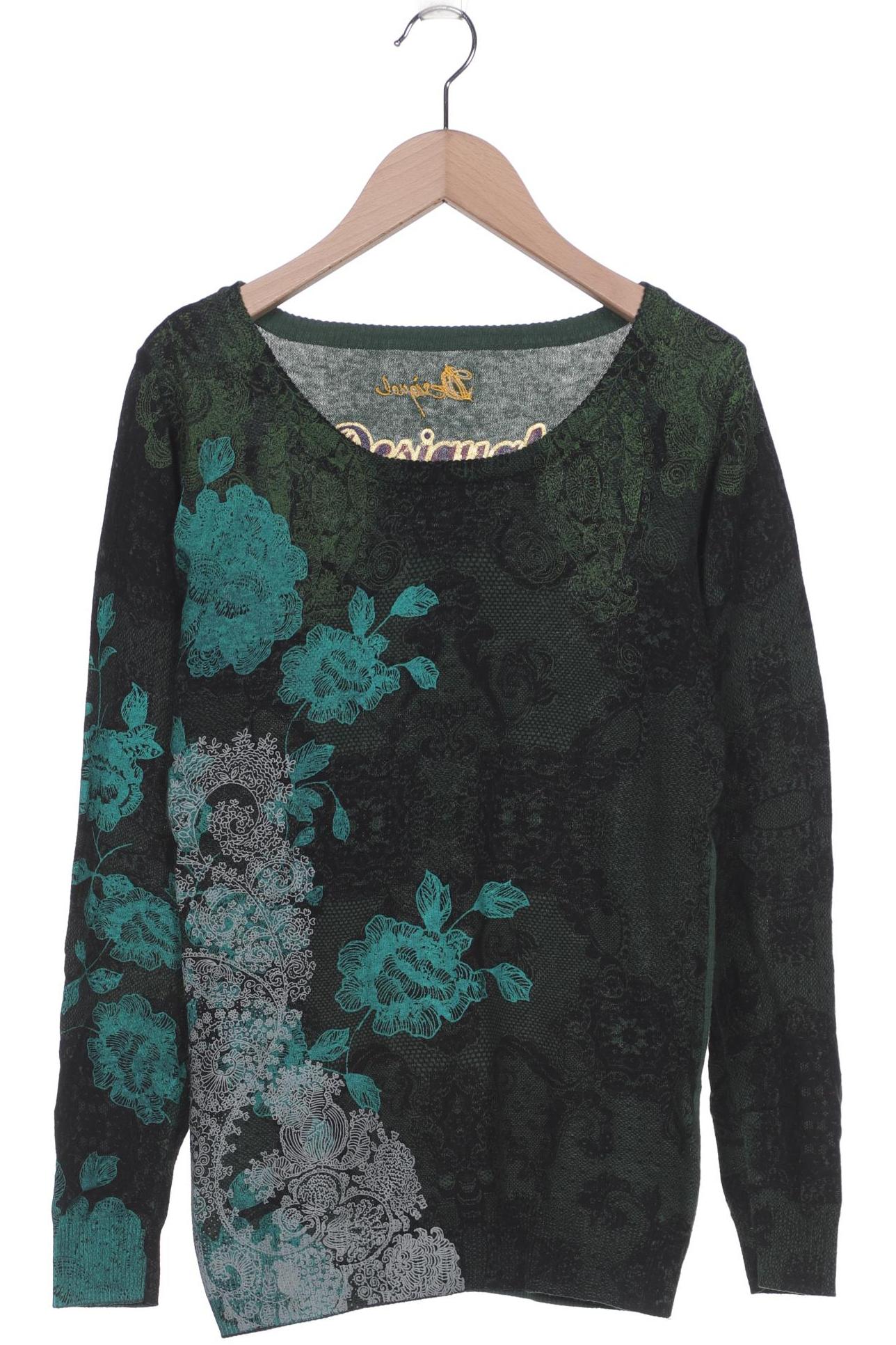 

Desigual Damen Pullover, grün, Gr. 36