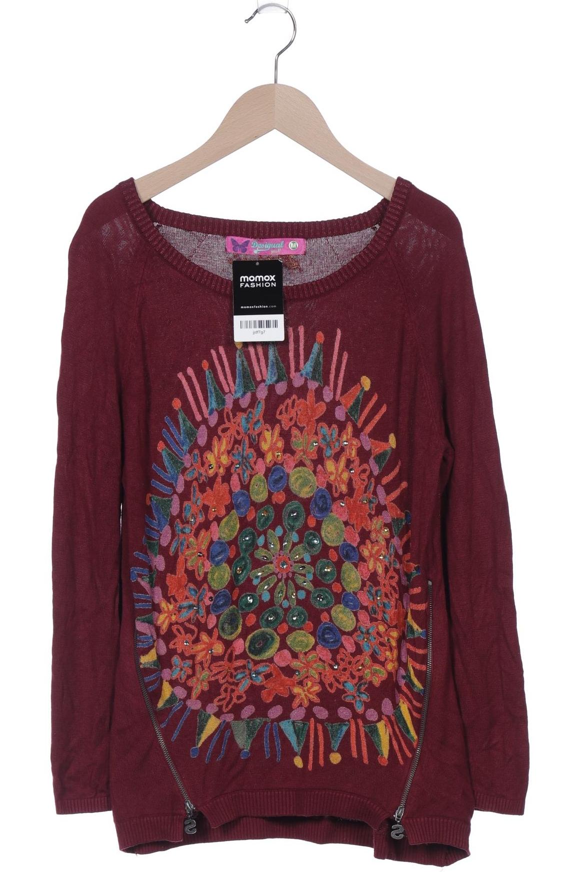 

Desigual Damen Pullover, bordeaux, Gr. 38