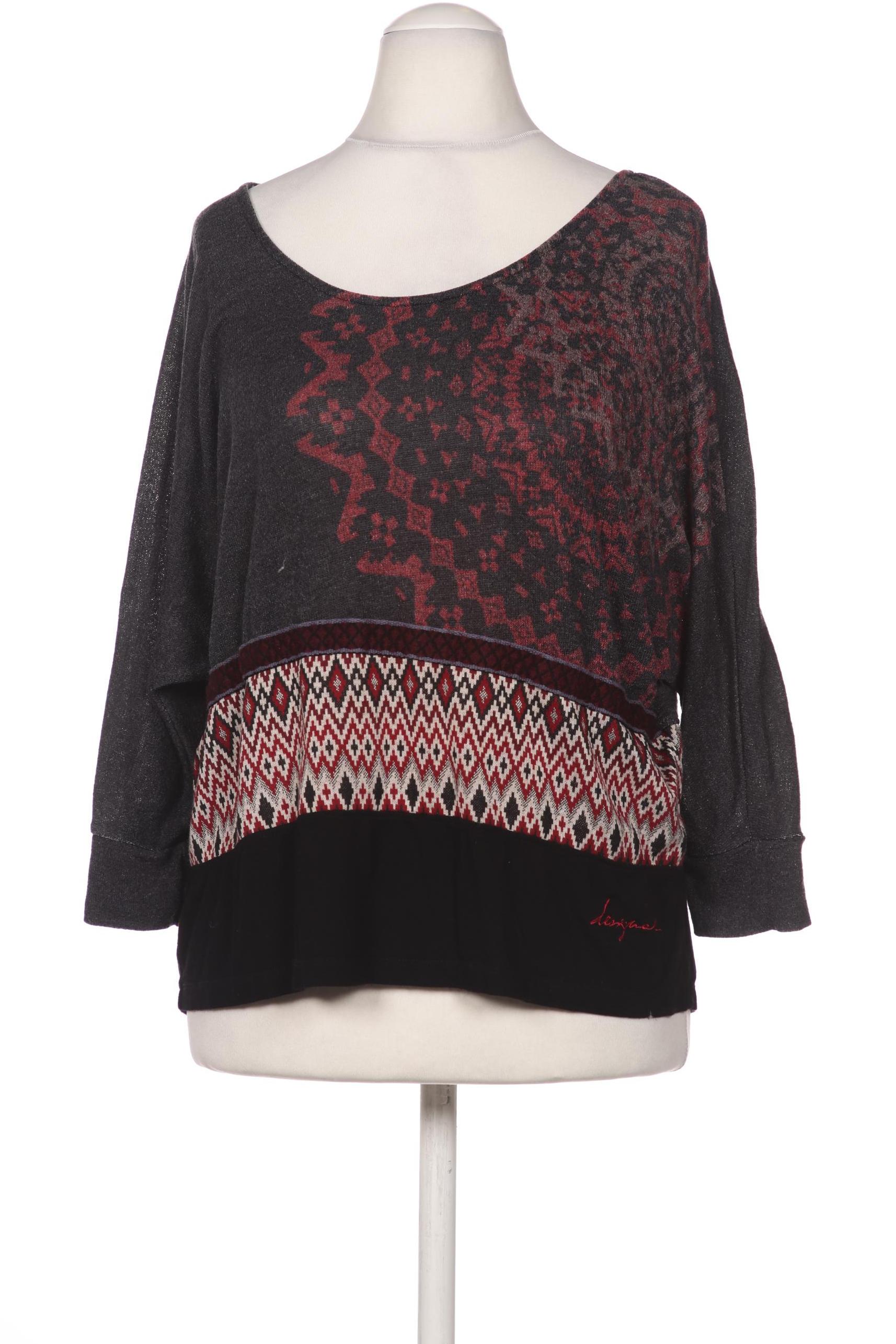 

Desigual Damen Pullover, grau, Gr. 38