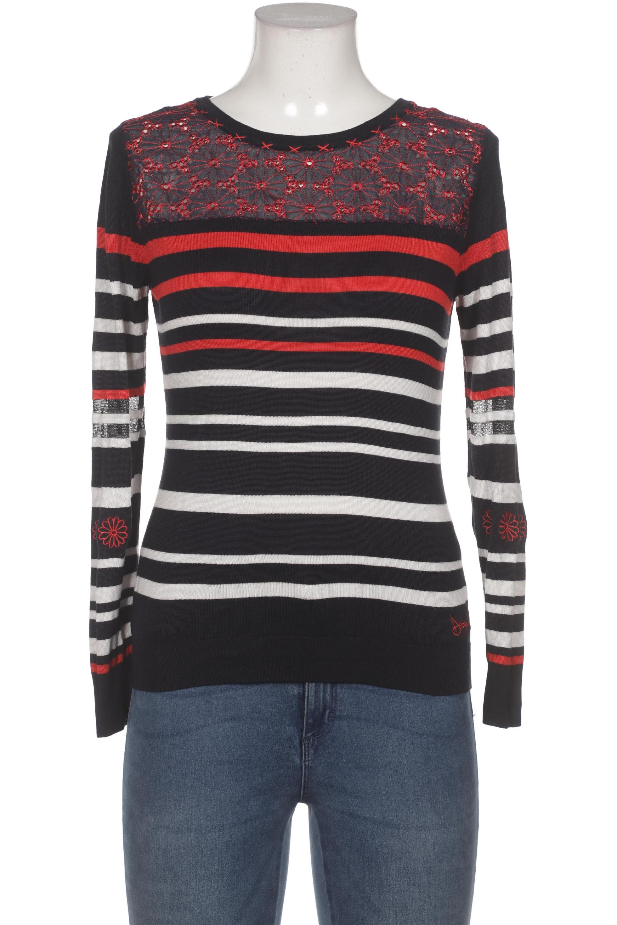 

Desigual Damen Pullover, marineblau, Gr. 42
