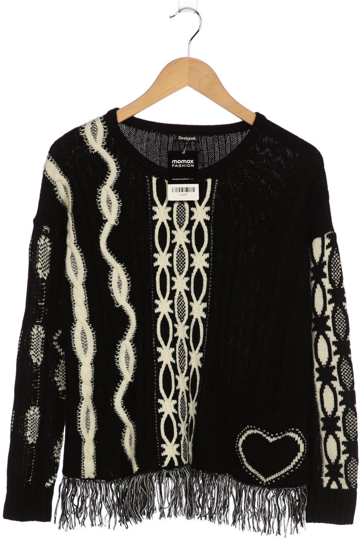

Desigual Damen Pullover, schwarz, Gr. 36