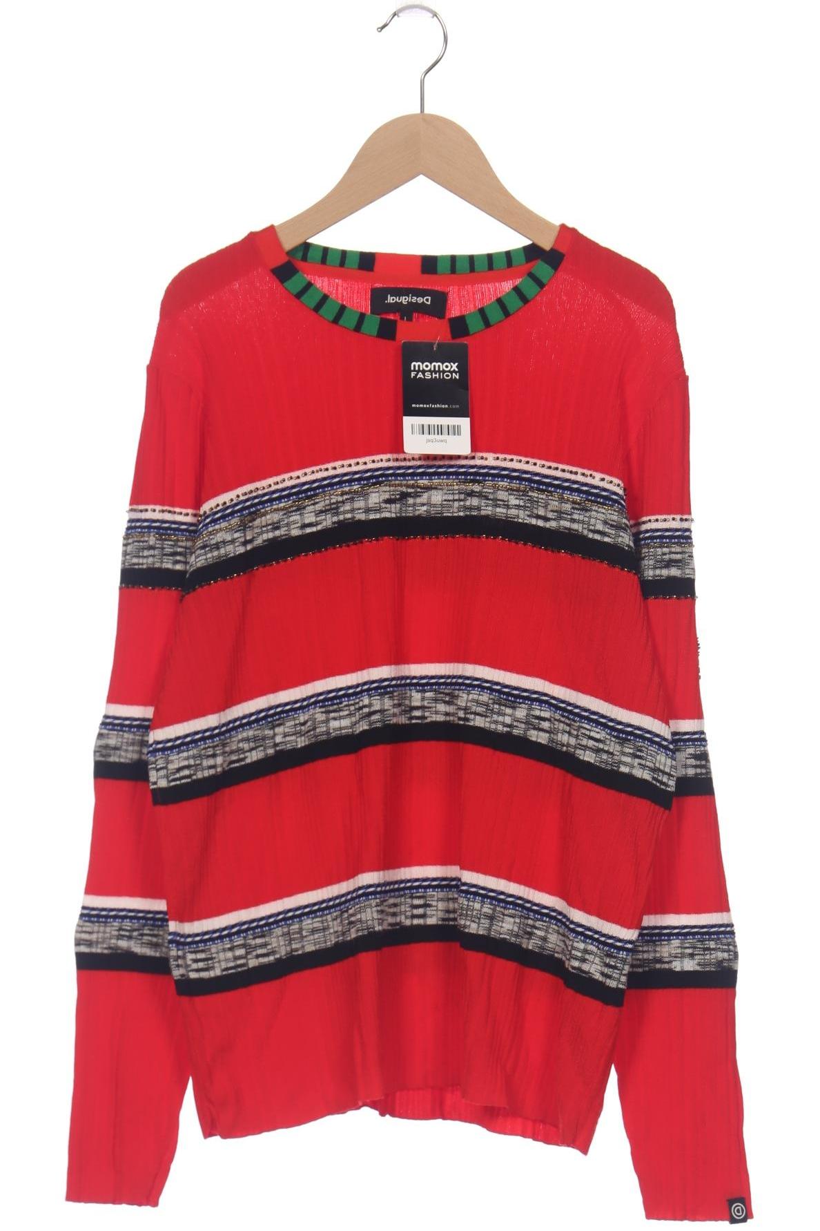 

Desigual Damen Pullover, rot, Gr. 42