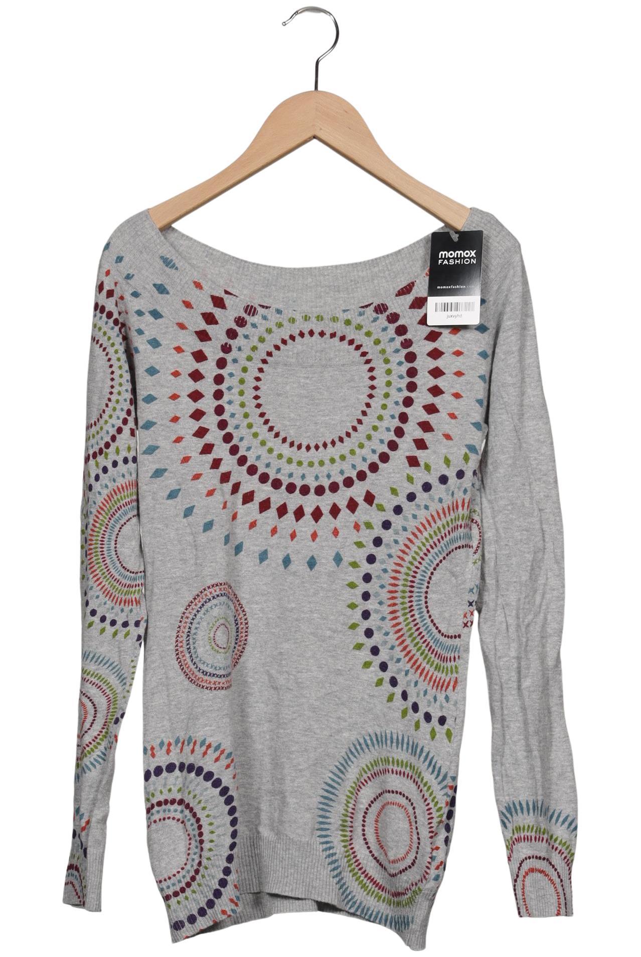 

Desigual Damen Pullover, grau, Gr. 38