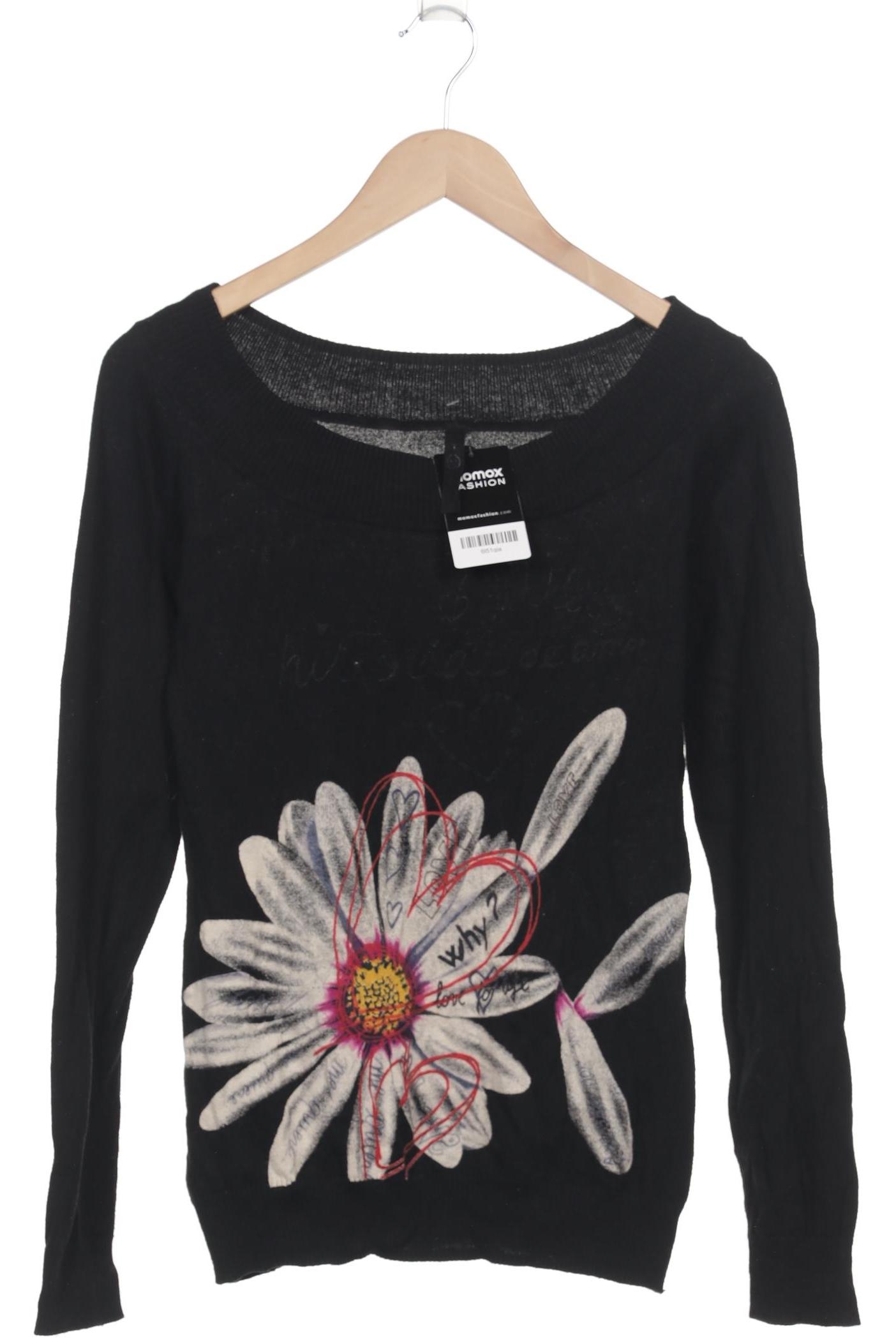 

Desigual Damen Pullover, schwarz, Gr. 42