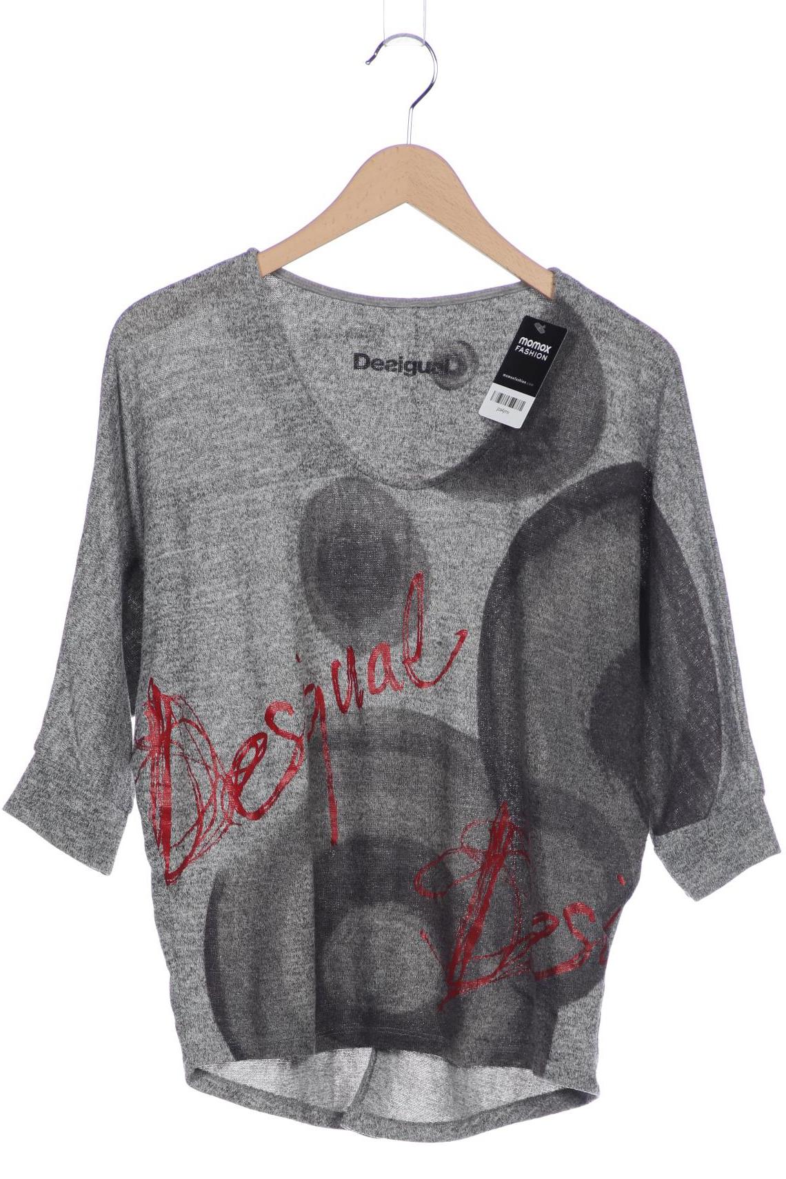 

Desigual Damen Pullover, grau, Gr. 38