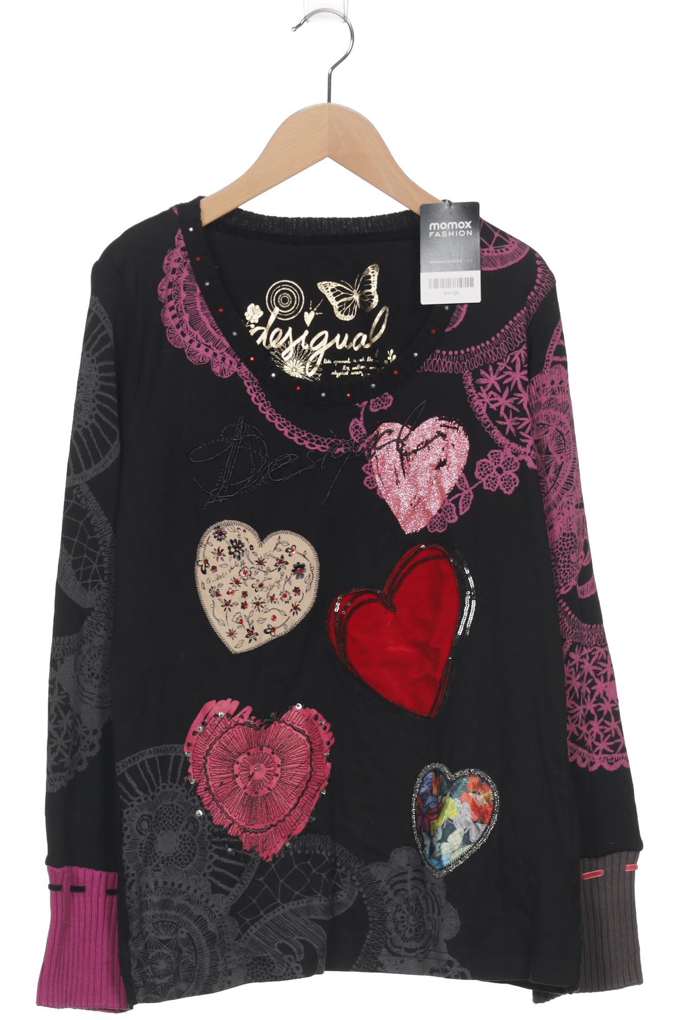 

Desigual Damen Pullover, schwarz, Gr. 44