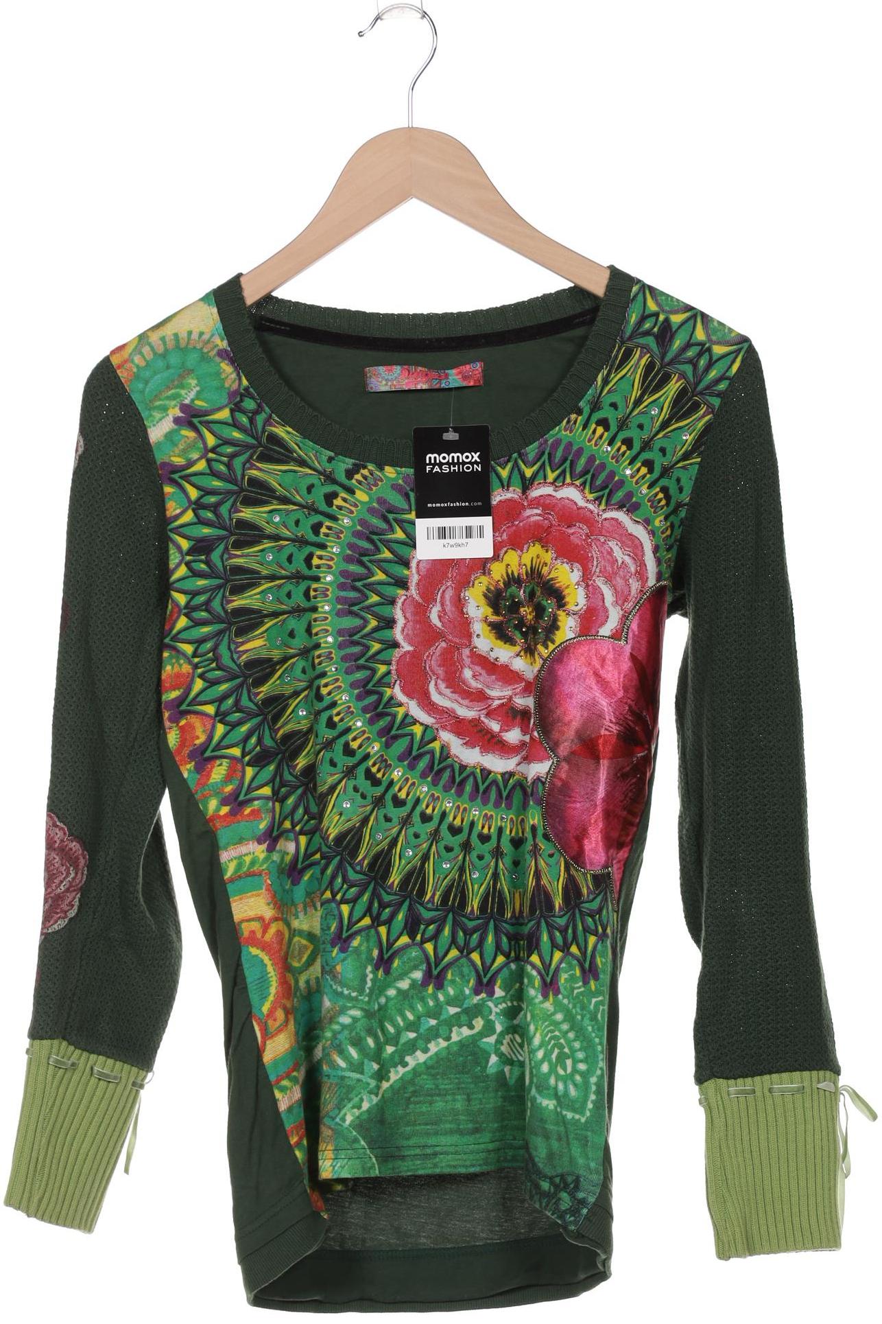

Desigual Damen Pullover, grün, Gr. 38