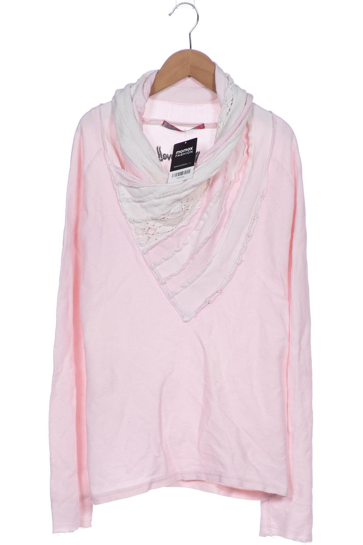 

Desigual Damen Pullover, pink, Gr. 42