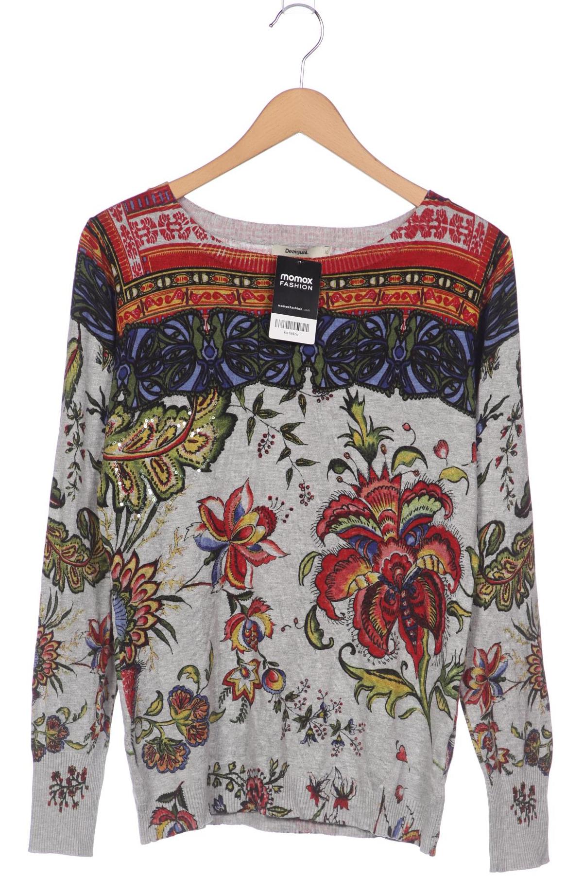

Desigual Damen Pullover, grau, Gr. 44