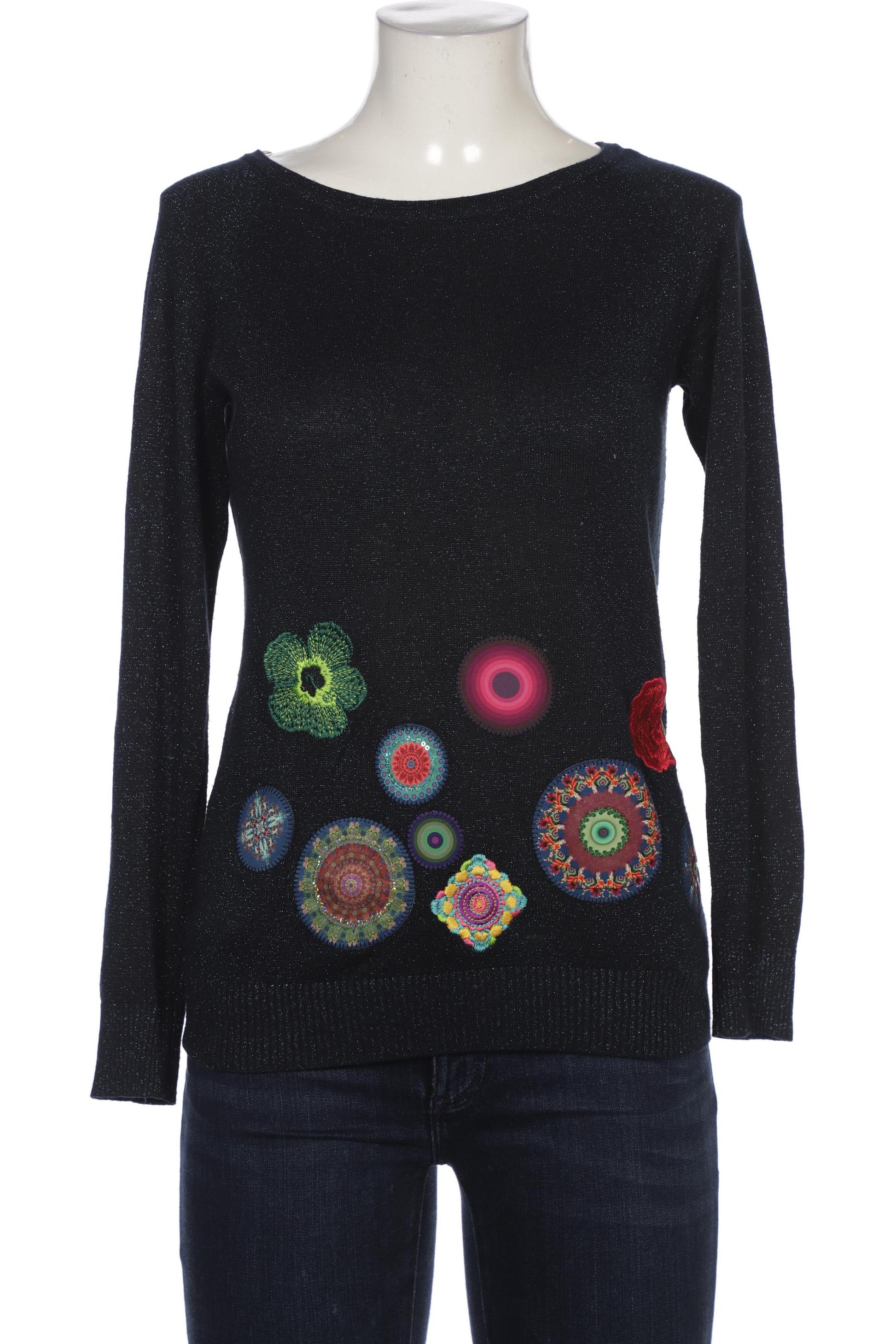 

Desigual Damen Pullover, marineblau