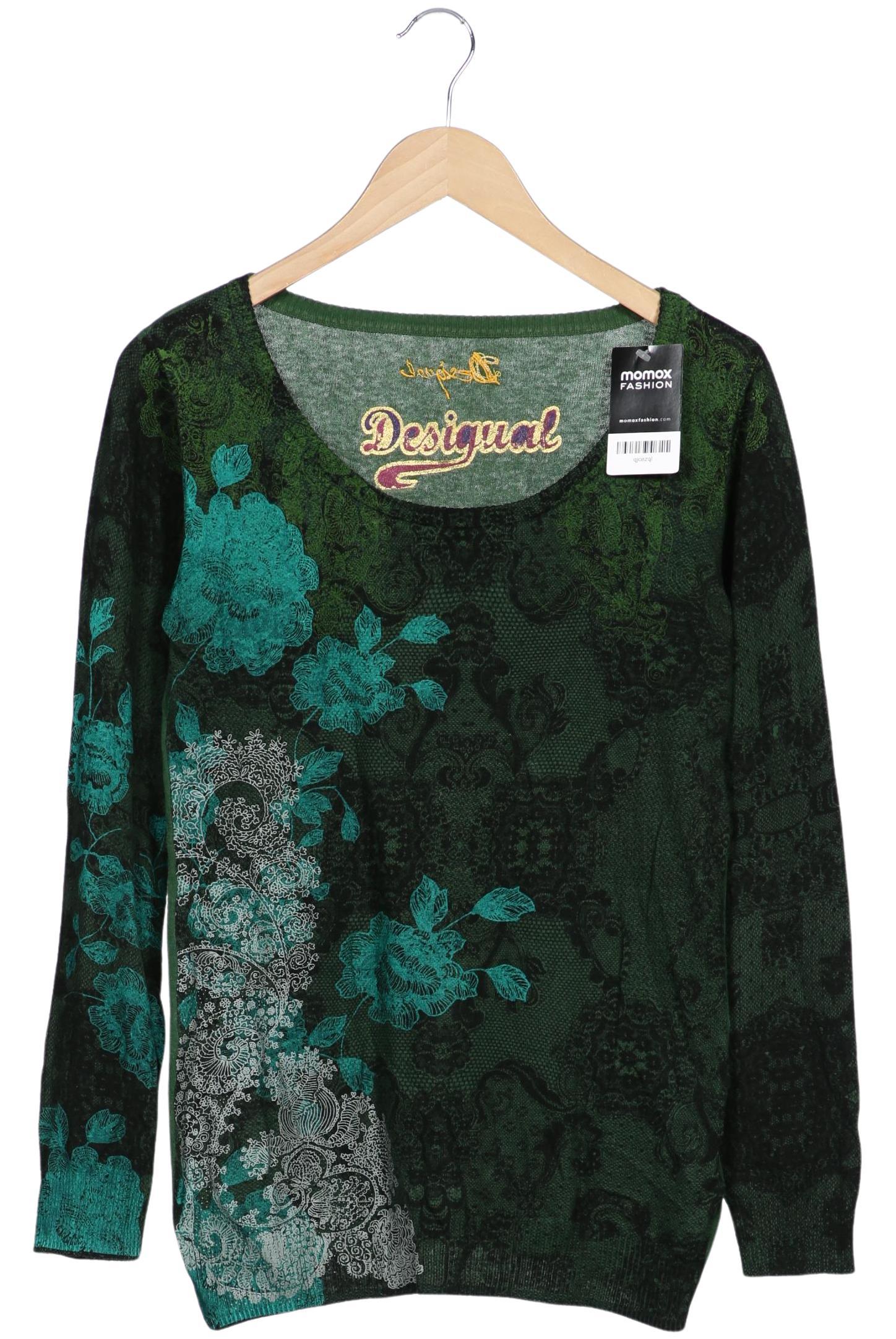 

Desigual Damen Pullover, grün, Gr. 44