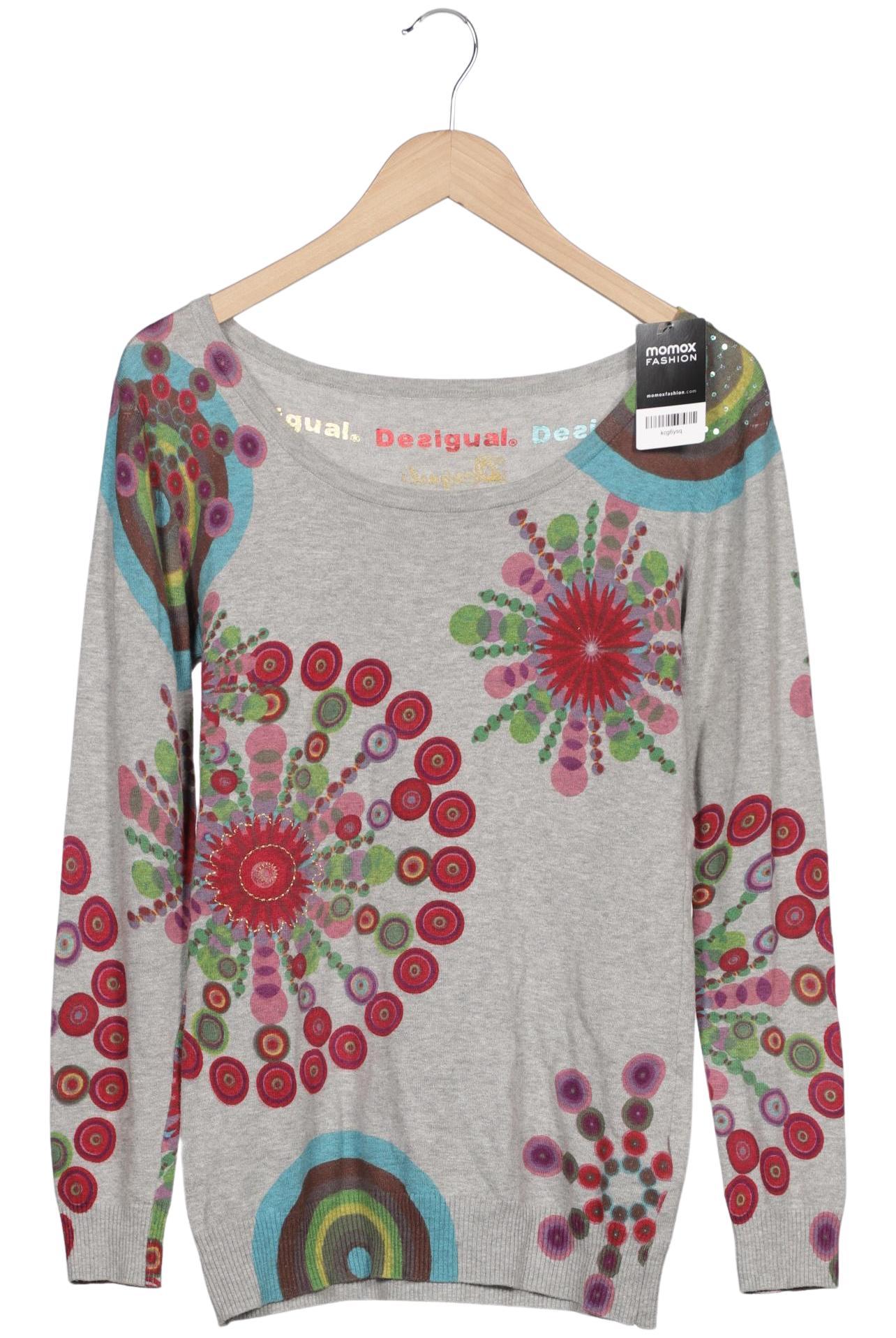 

Desigual Damen Pullover, grau, Gr. 42