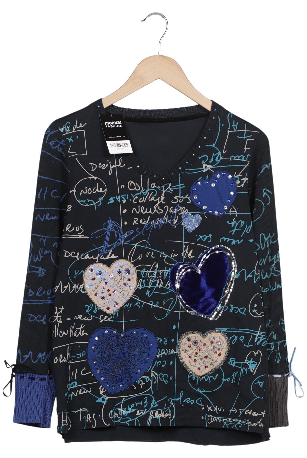 

Desigual Damen Pullover, marineblau, Gr. 44