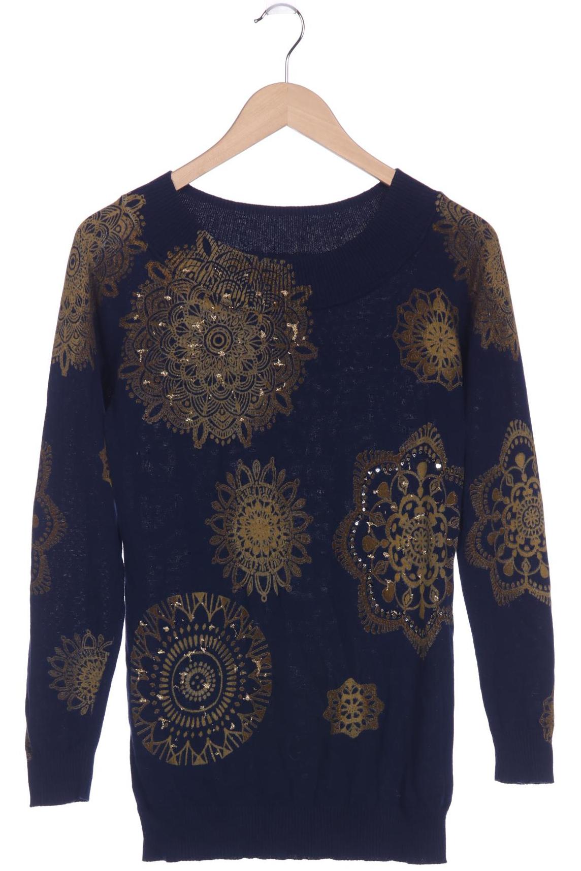 

Desigual Damen Pullover, marineblau, Gr. 44