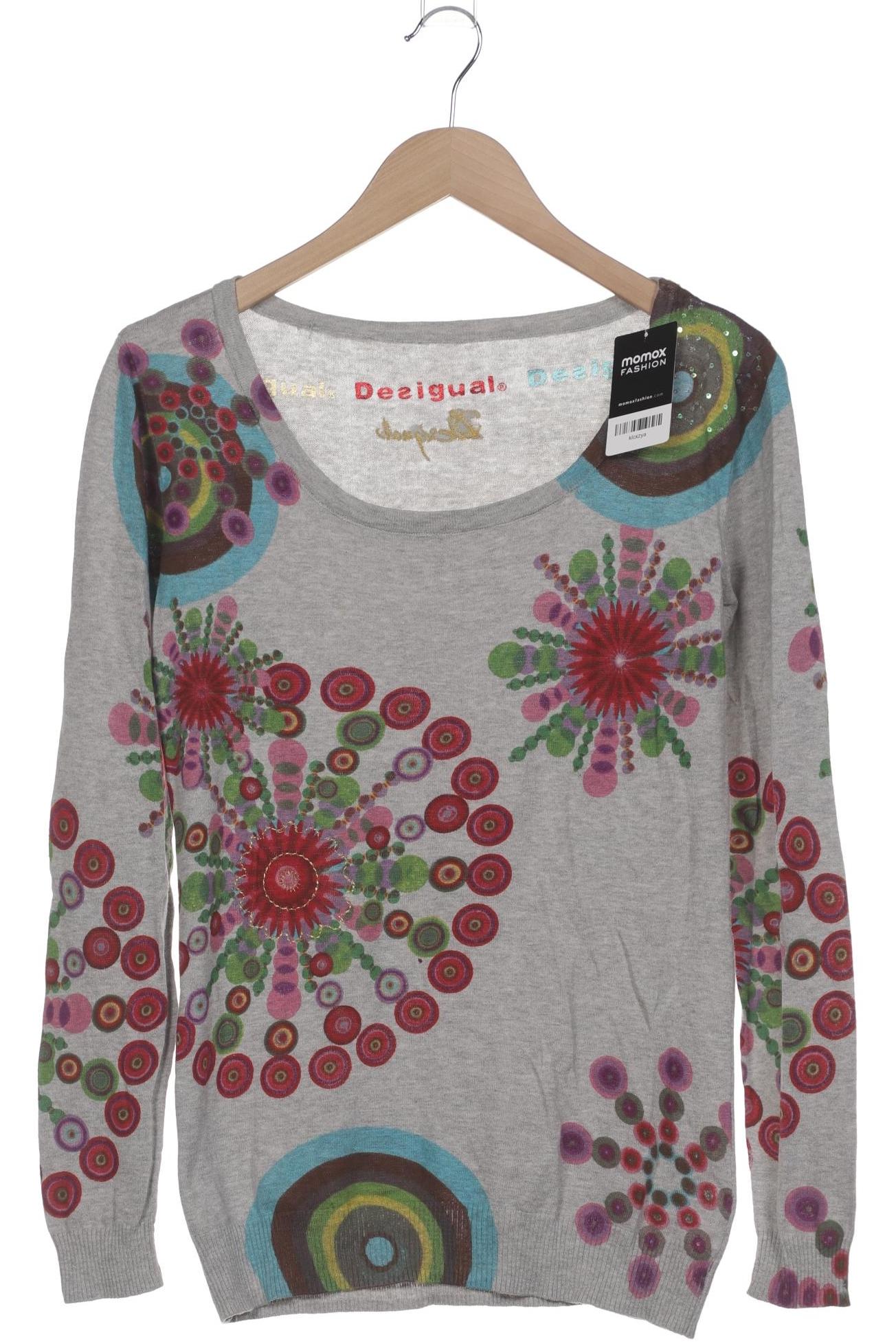 

Desigual Damen Pullover, grau, Gr. 44