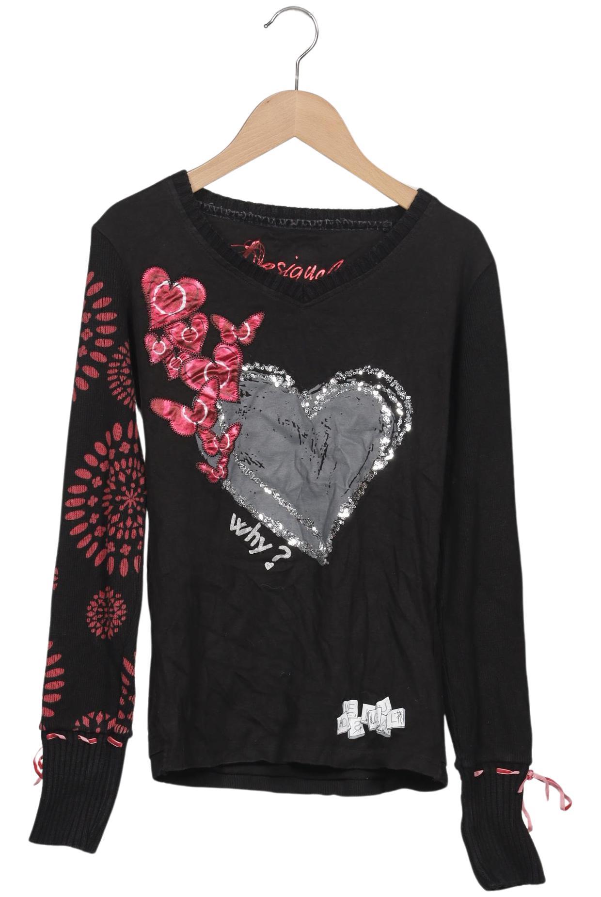 

Desigual Damen Pullover, schwarz, Gr. 36