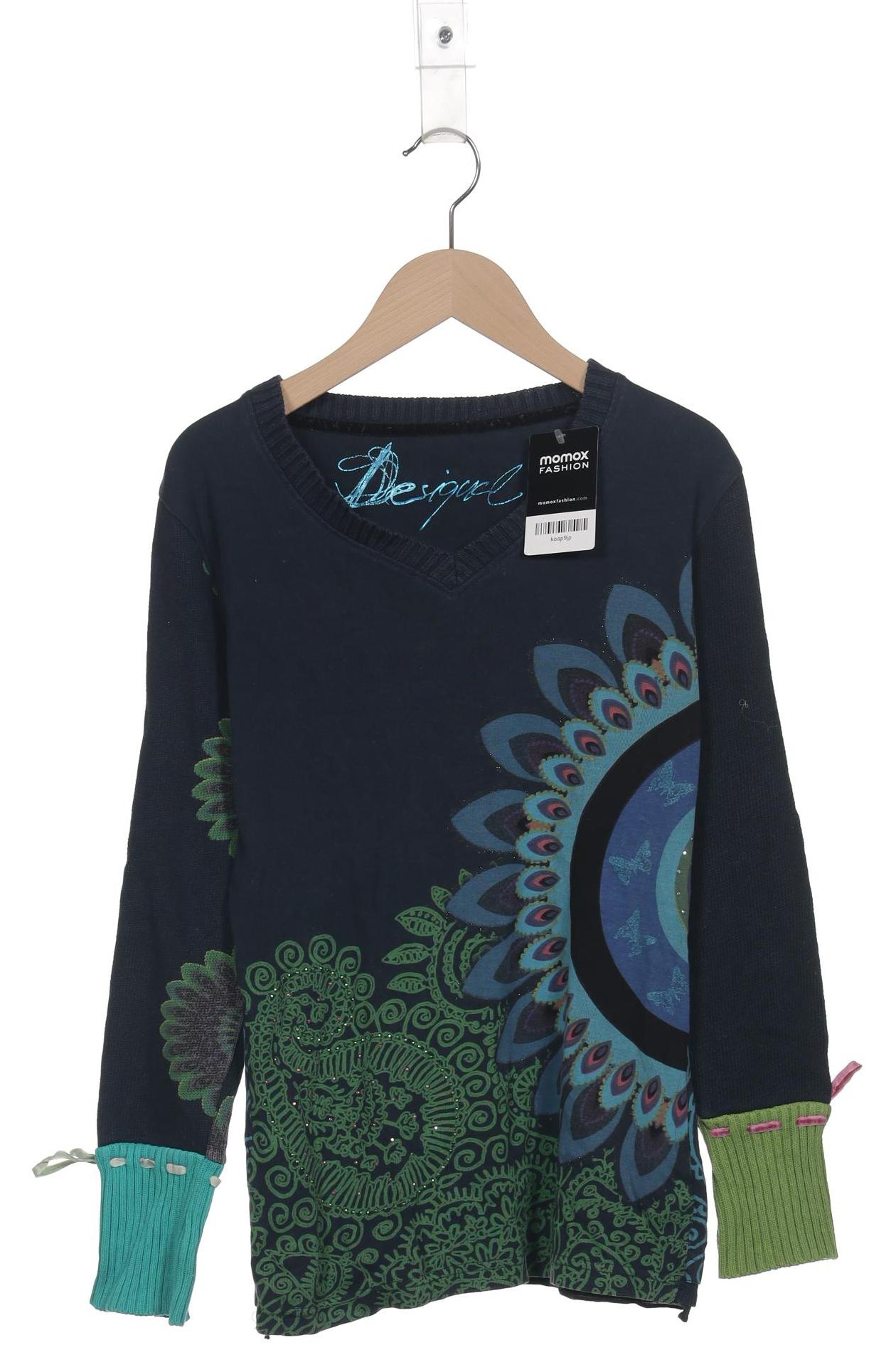 

Desigual Damen Pullover, marineblau, Gr. 38